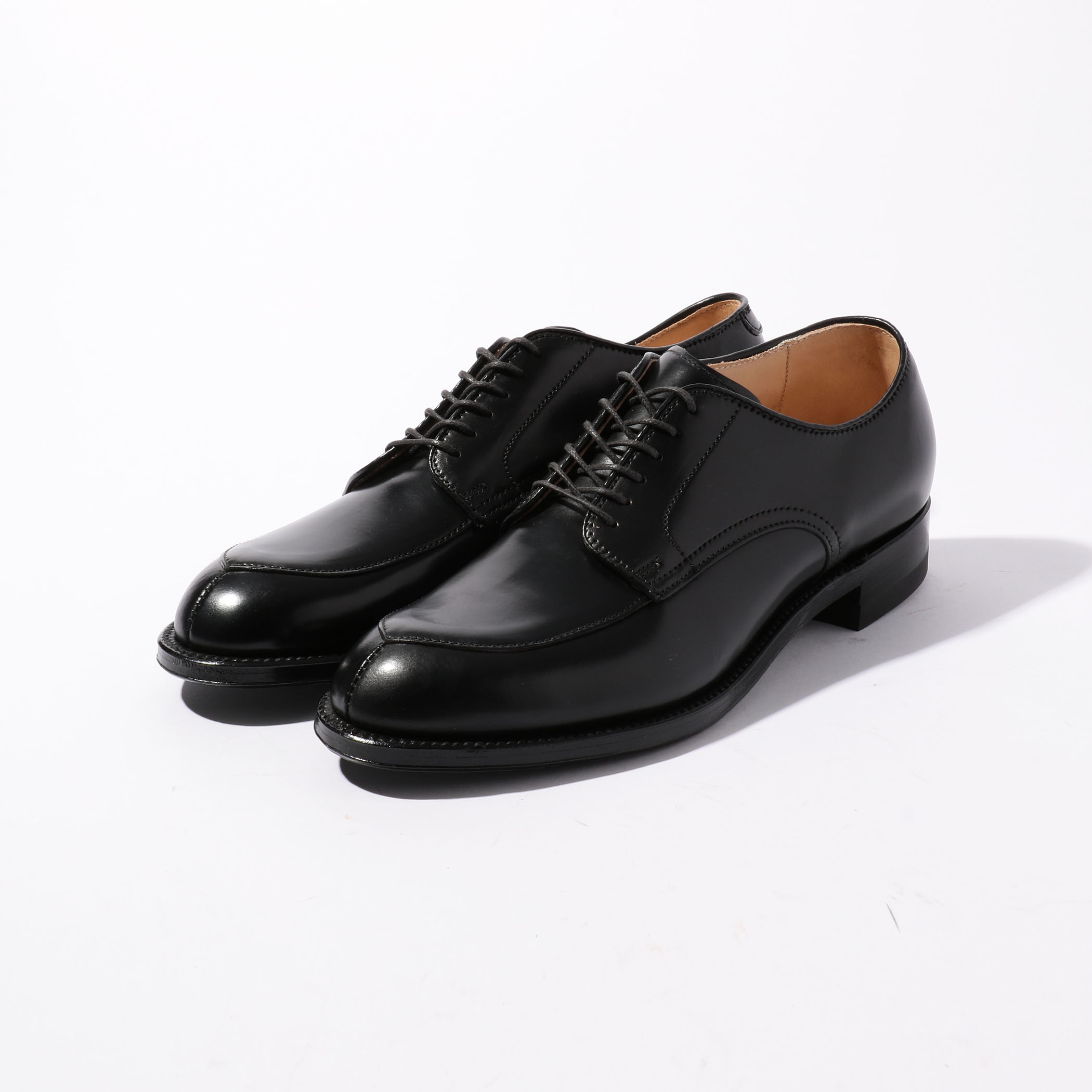 ALDEN コードヴァン Vチップ レザーシューズ