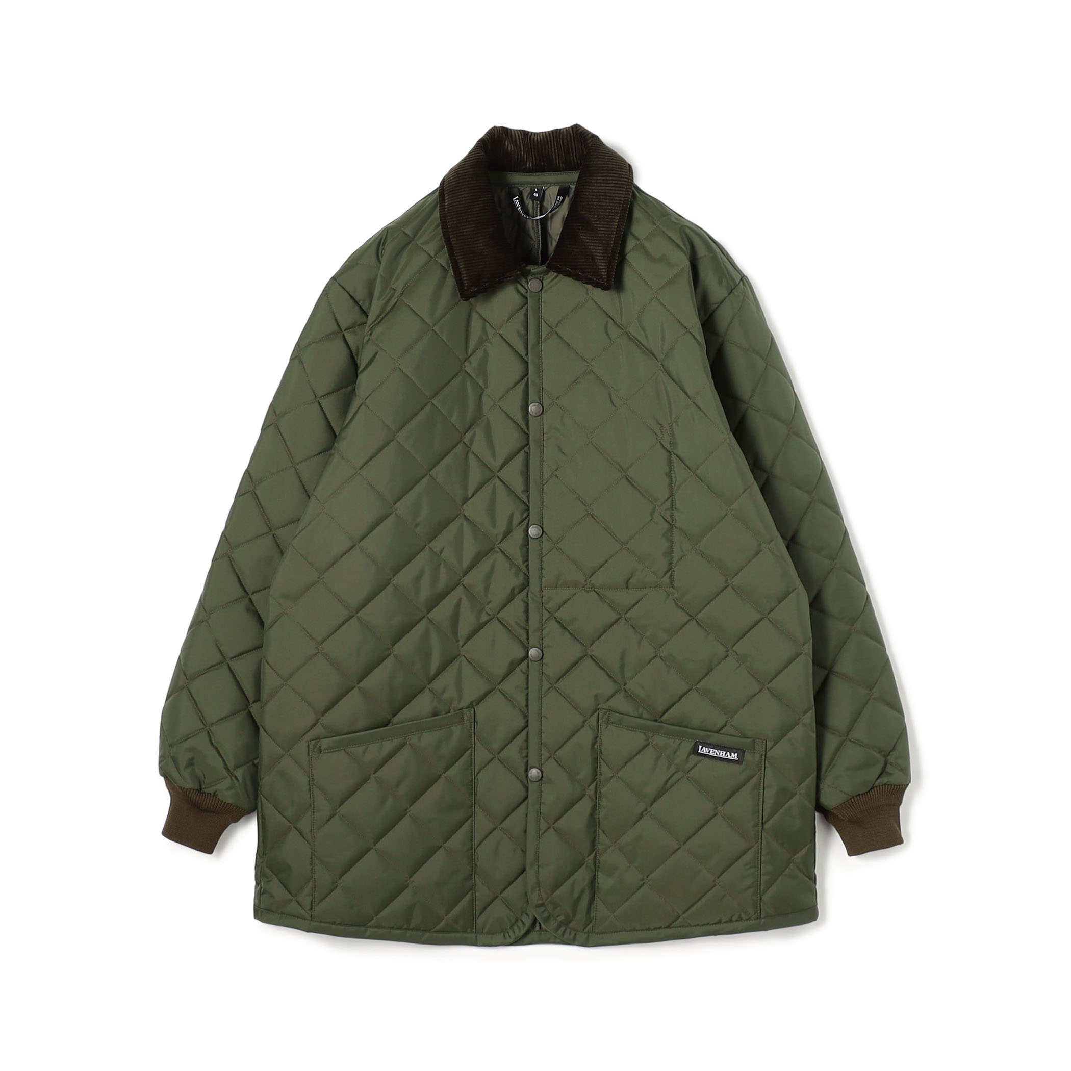 【別注】LAVENHAM ARCHIVE RAYDON ナイロン キルティングブルゾン