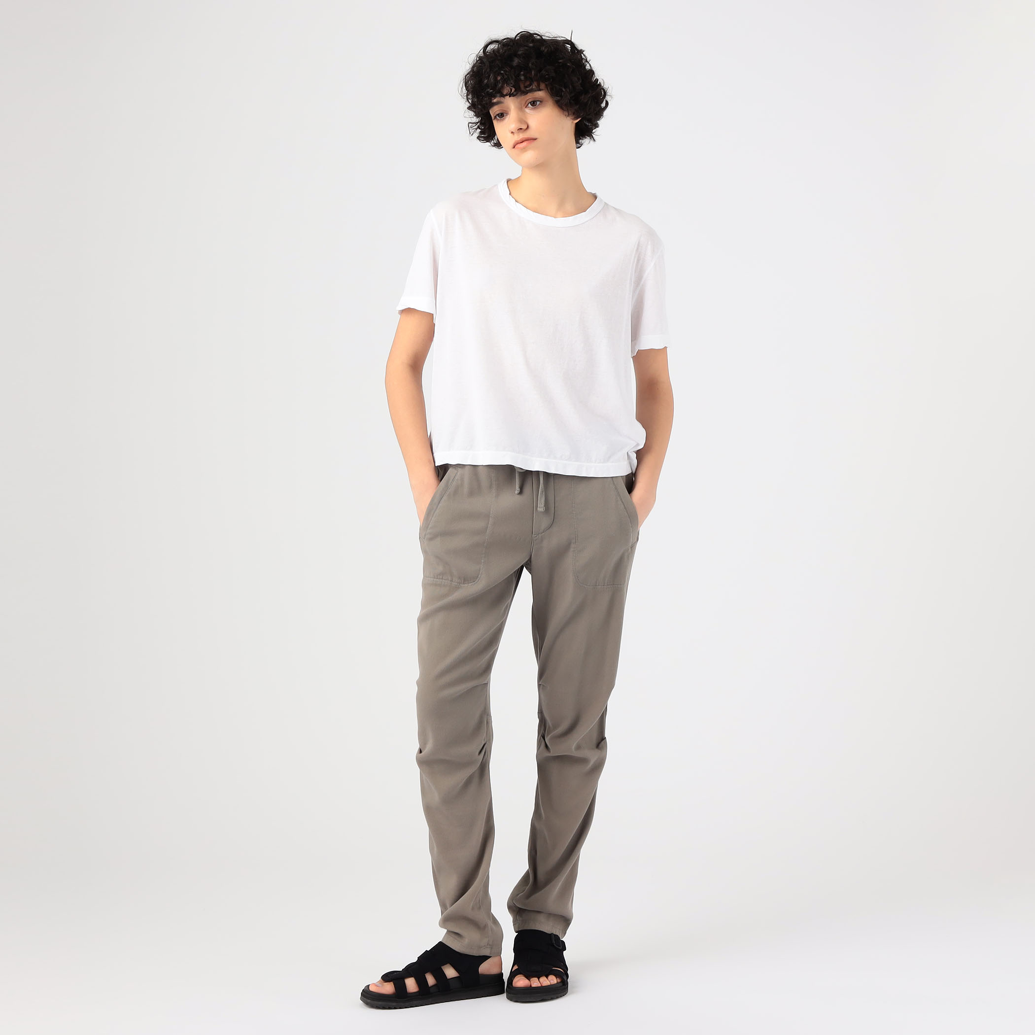 スーピマコットン オーバーサイズボクシーTシャツ WKJ3778