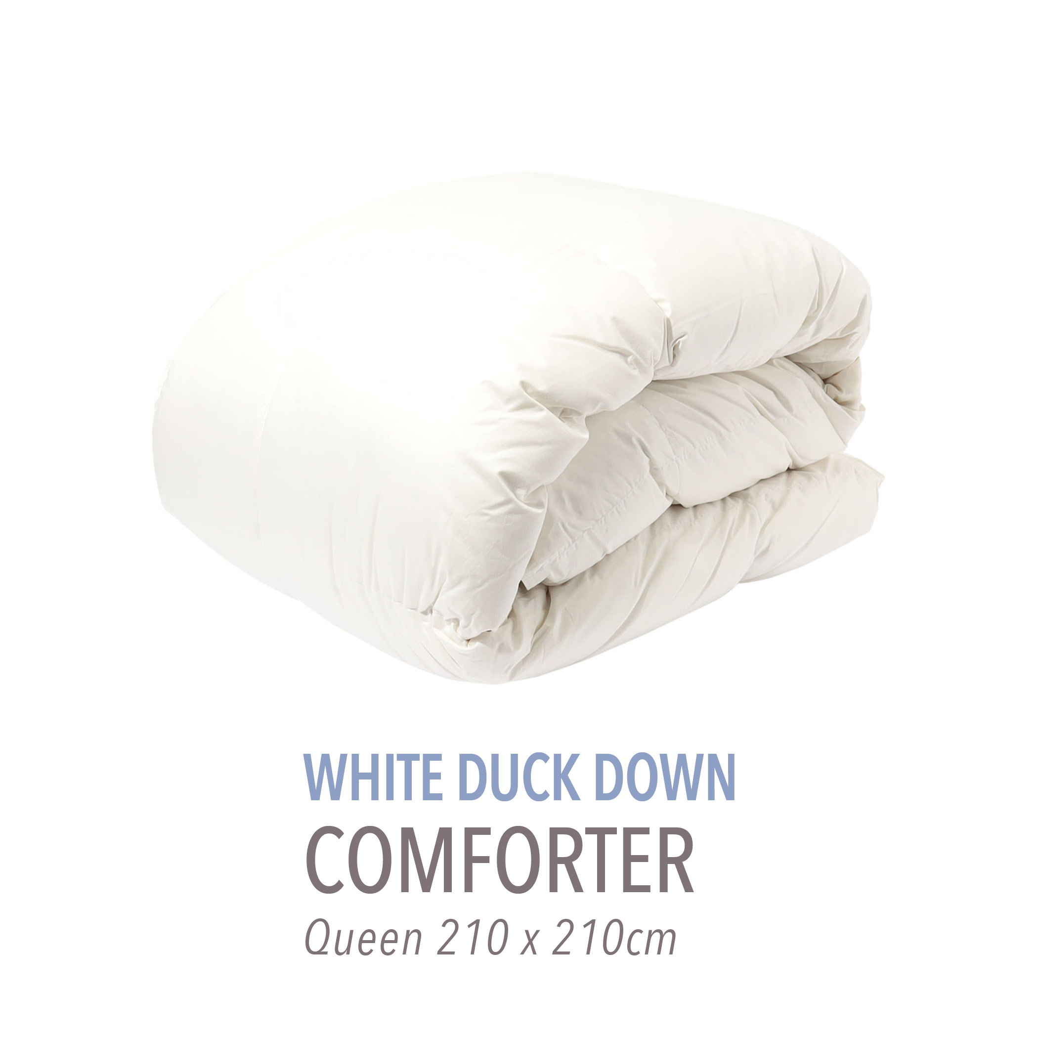 ホワイトダックダウン 掛布団（クイーン）