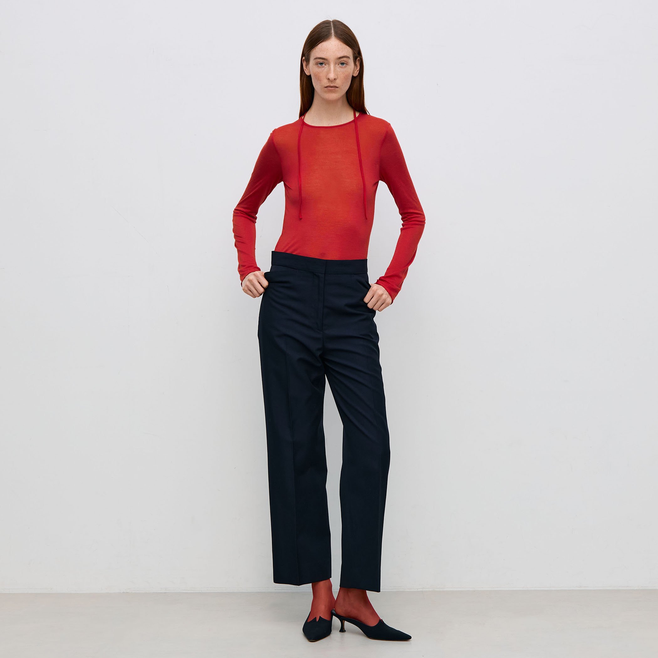 テンセルシルク ベーシックカットソー｜トゥモローランド 公式通販