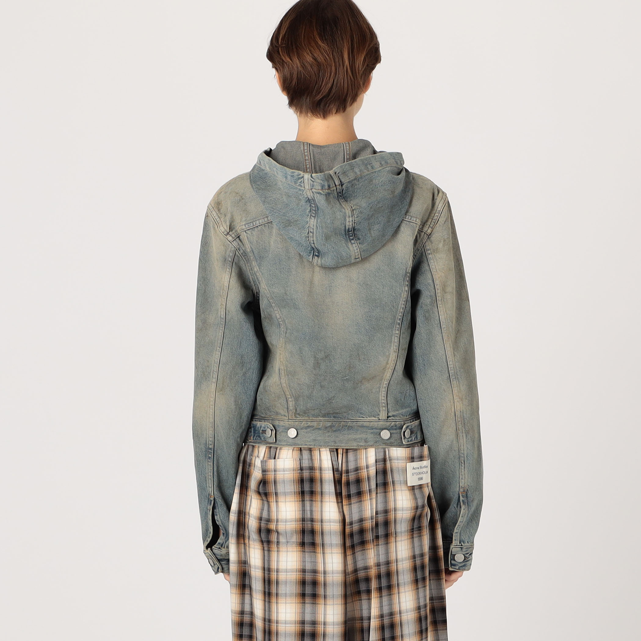 Acne Studios デニムジャケット フーディー｜トゥモローランド 公式サイト
