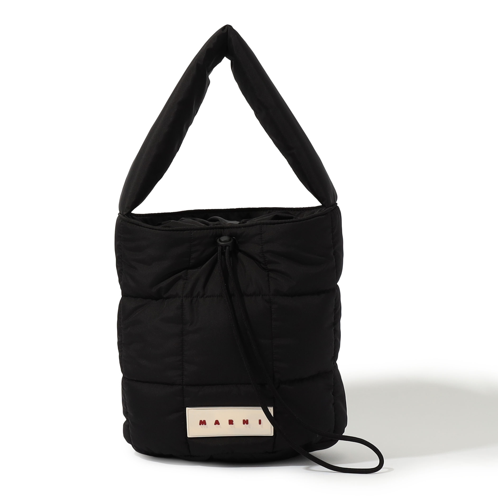 MARNI BUCKET ブラック Puff バケットバッグ