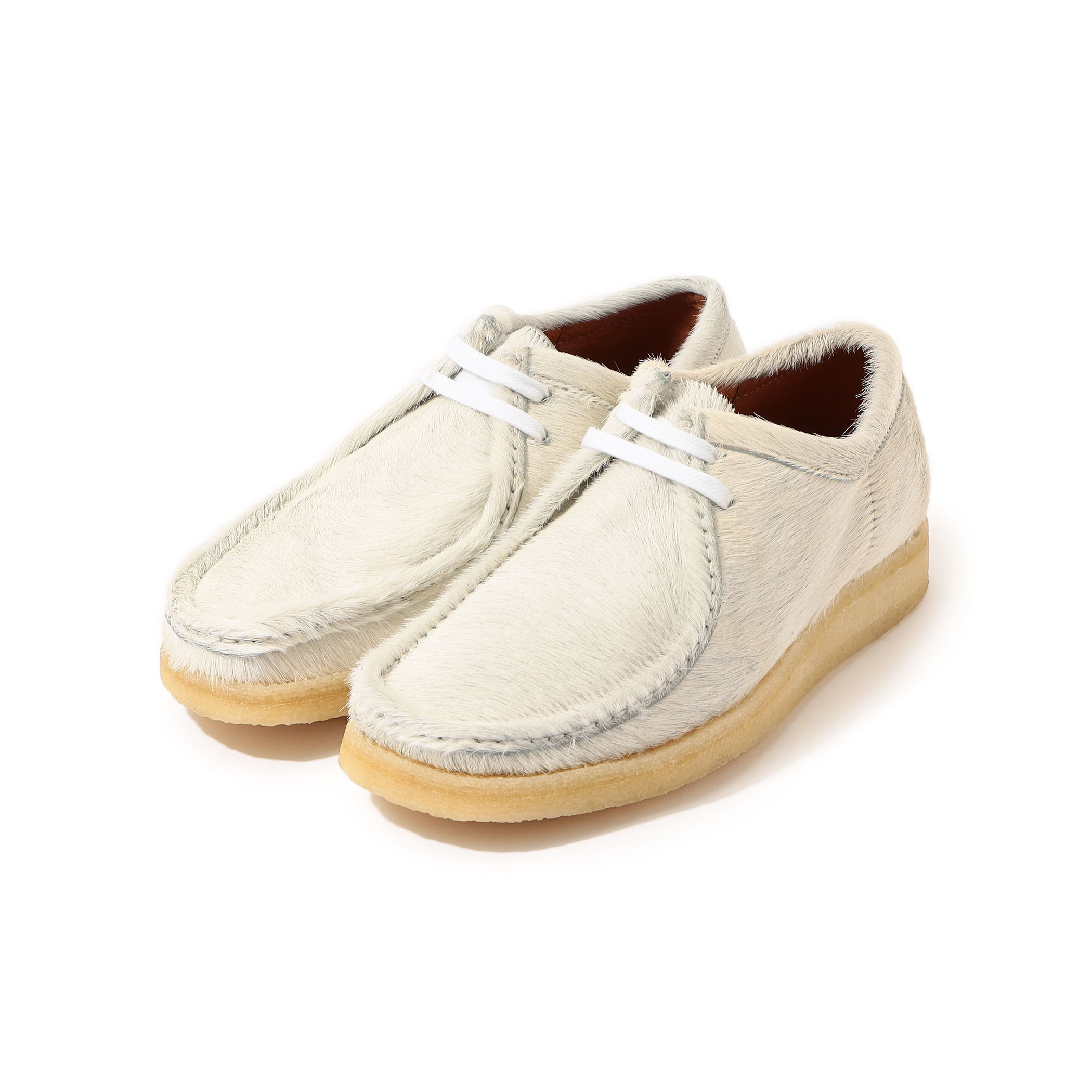 【別注】Padmore&Barnes×TOMORROWLAND ポニーレザー シューズ