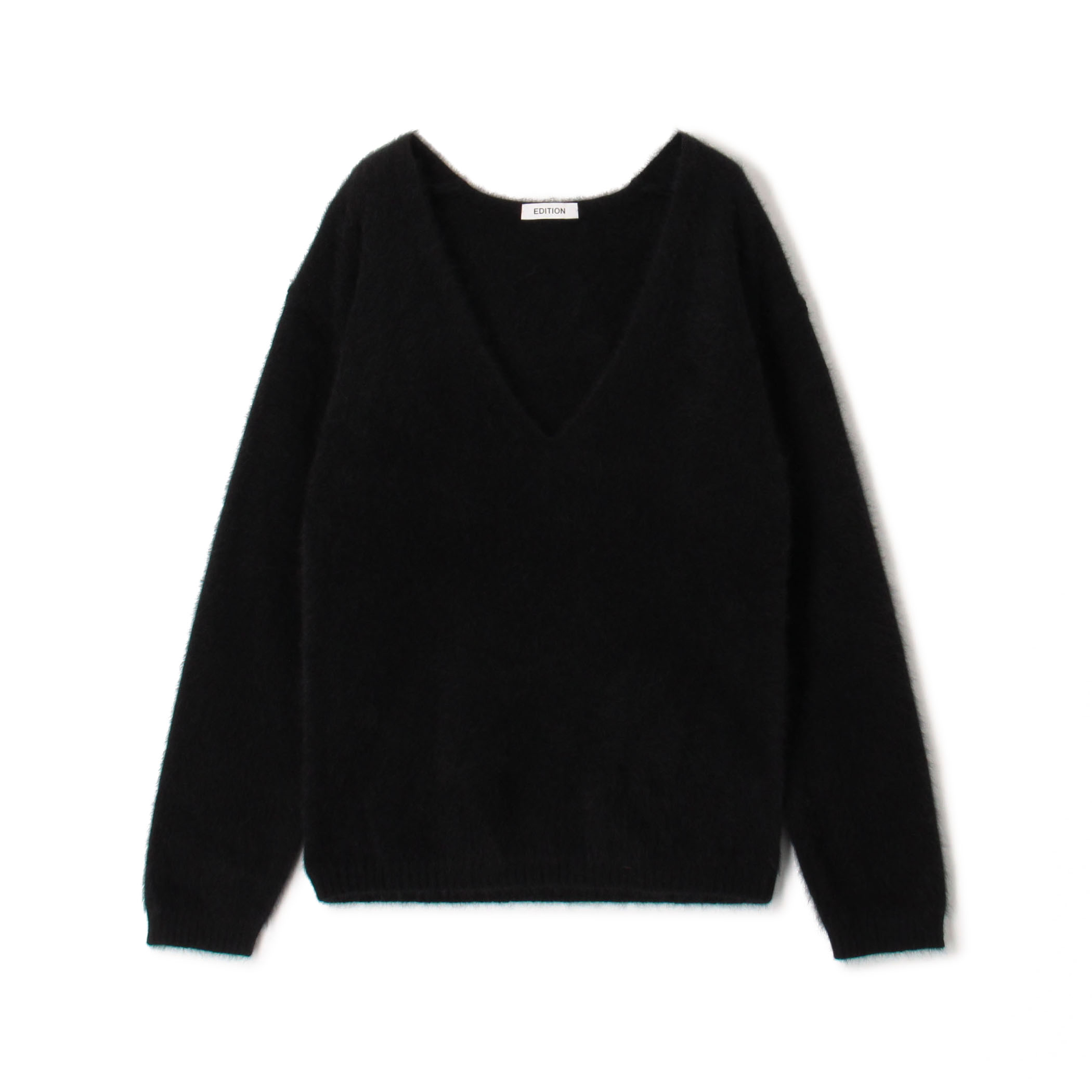 フォックスシャギー Vネックニット