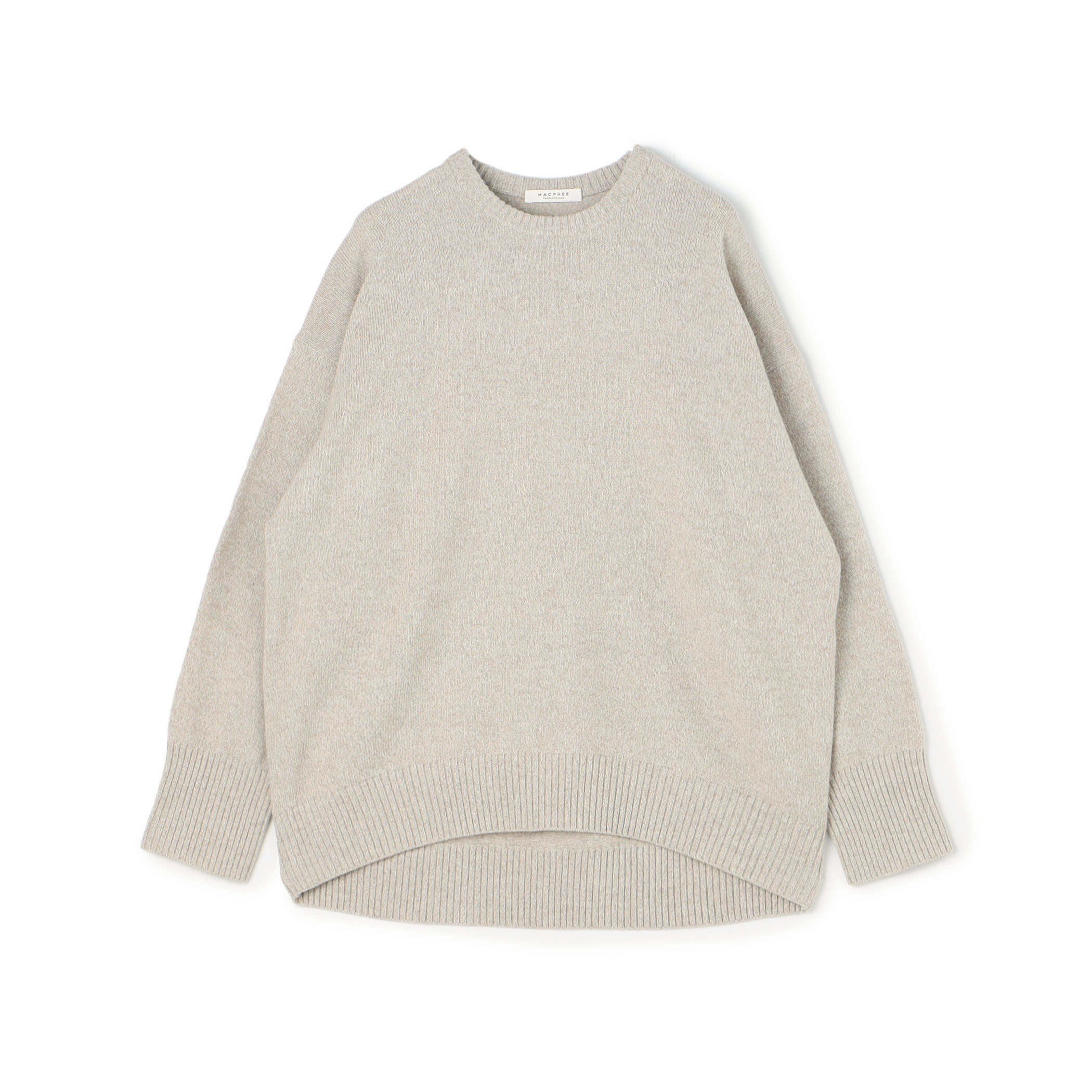 ■NZ LAMBS 9G クルーネックプルオーバー