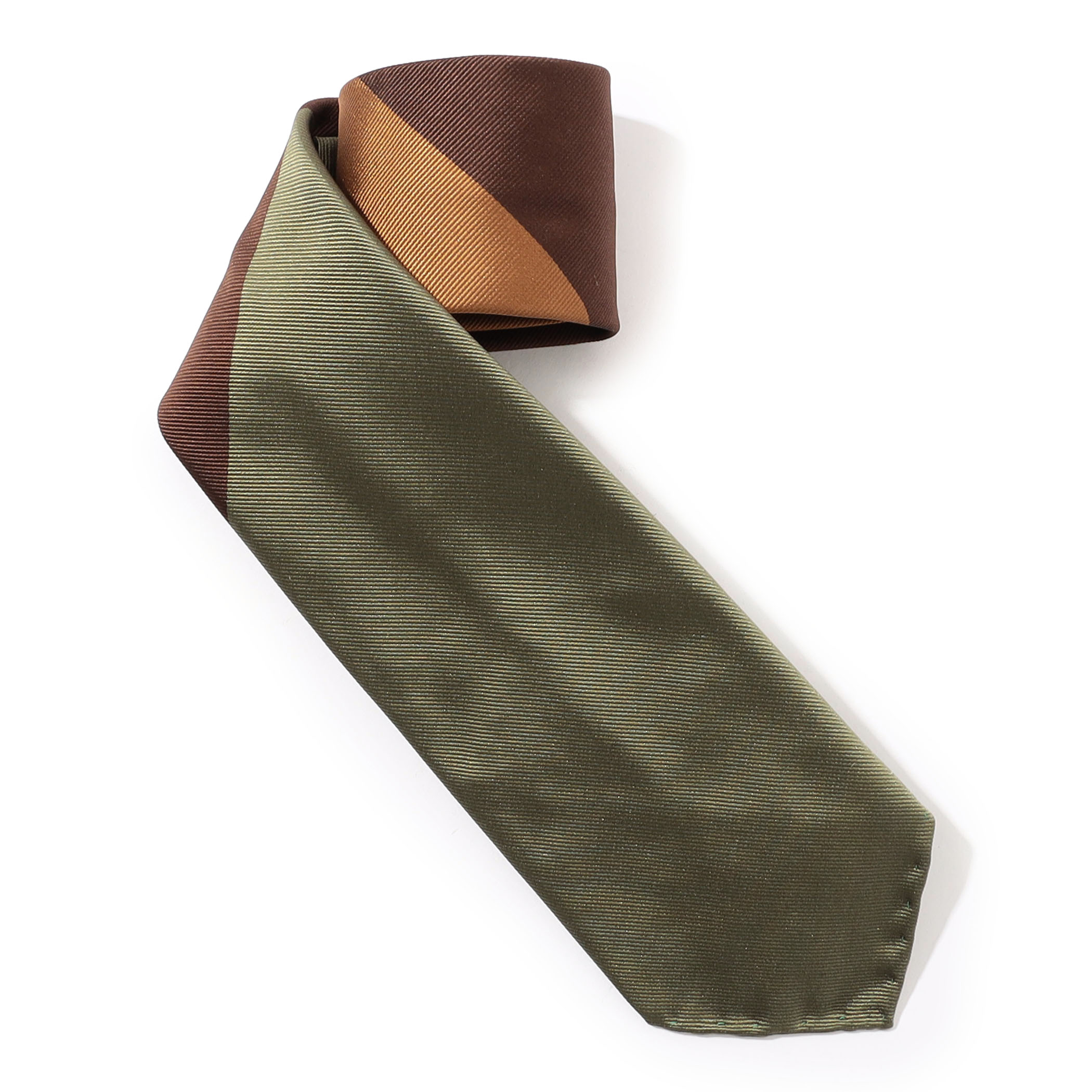 LE LYS シルクレジメンタルストライプネクタイ