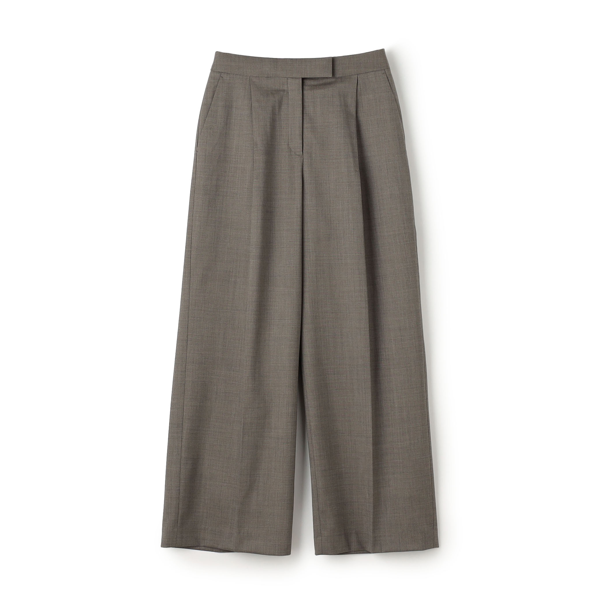 ブラウニーシャーク タックワイドパンツ