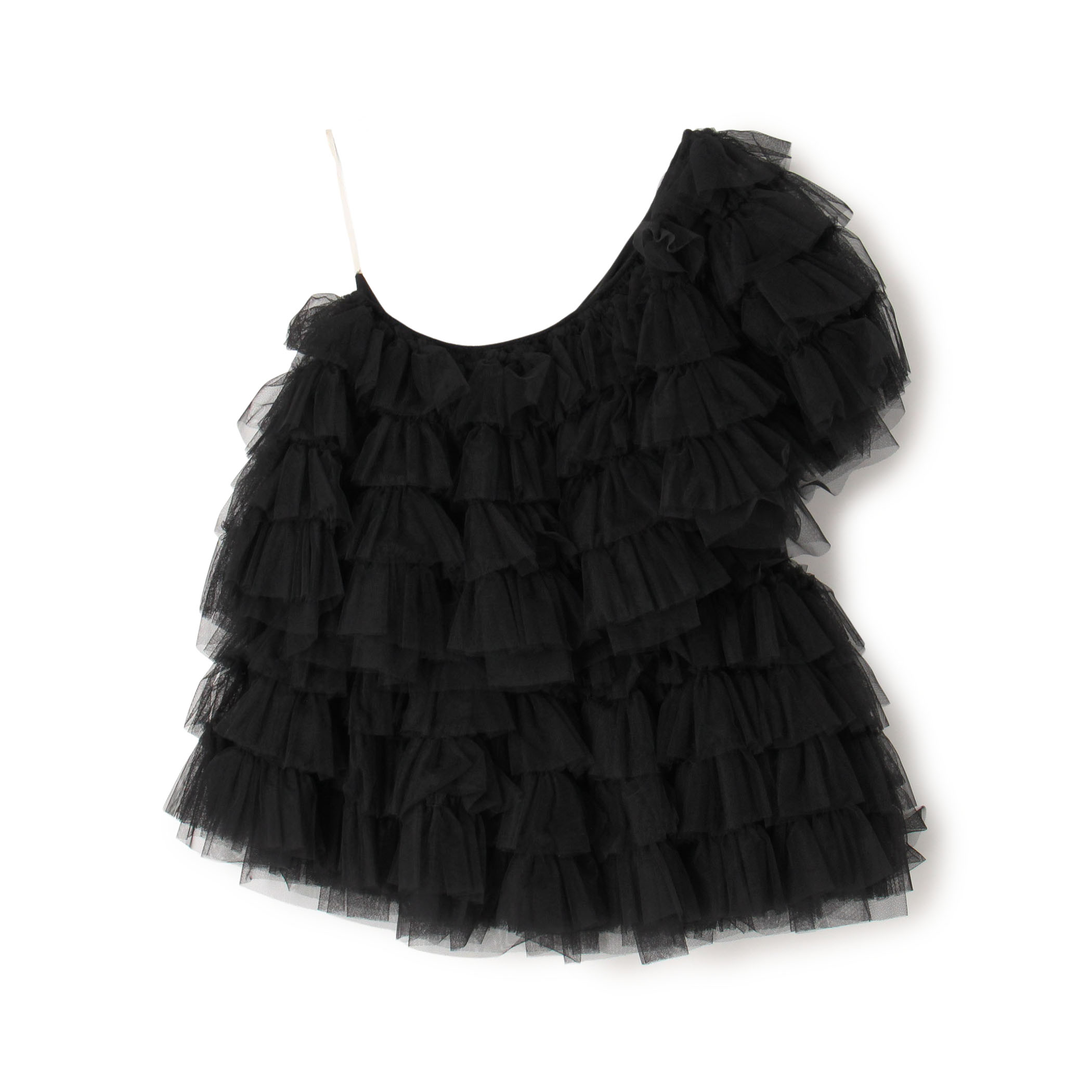 Molly Goddard SOFT TULLE アシンメトリーブラウス