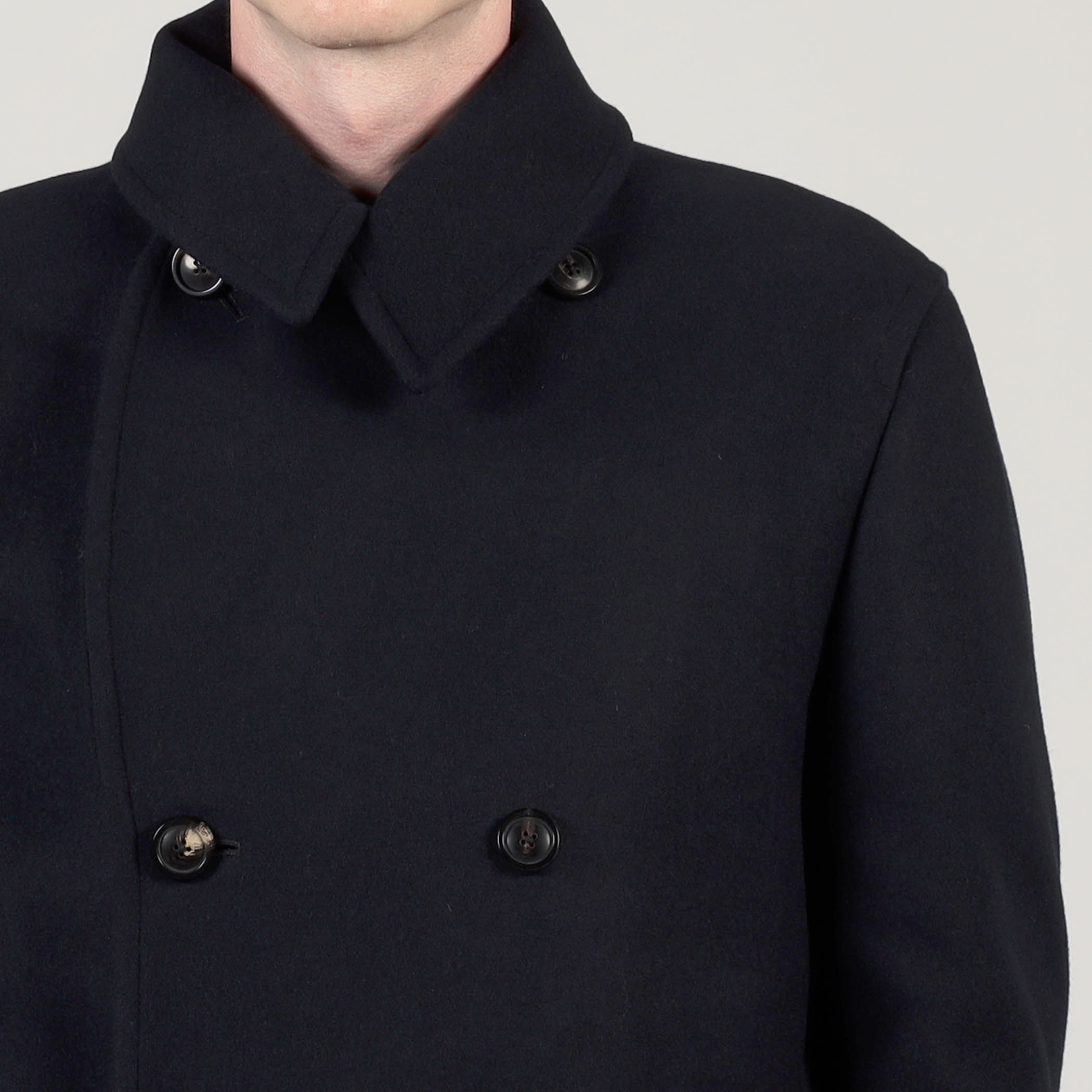 ウールカシミヤ ダブルブレステッド 6B Pコート｜トゥモローランド