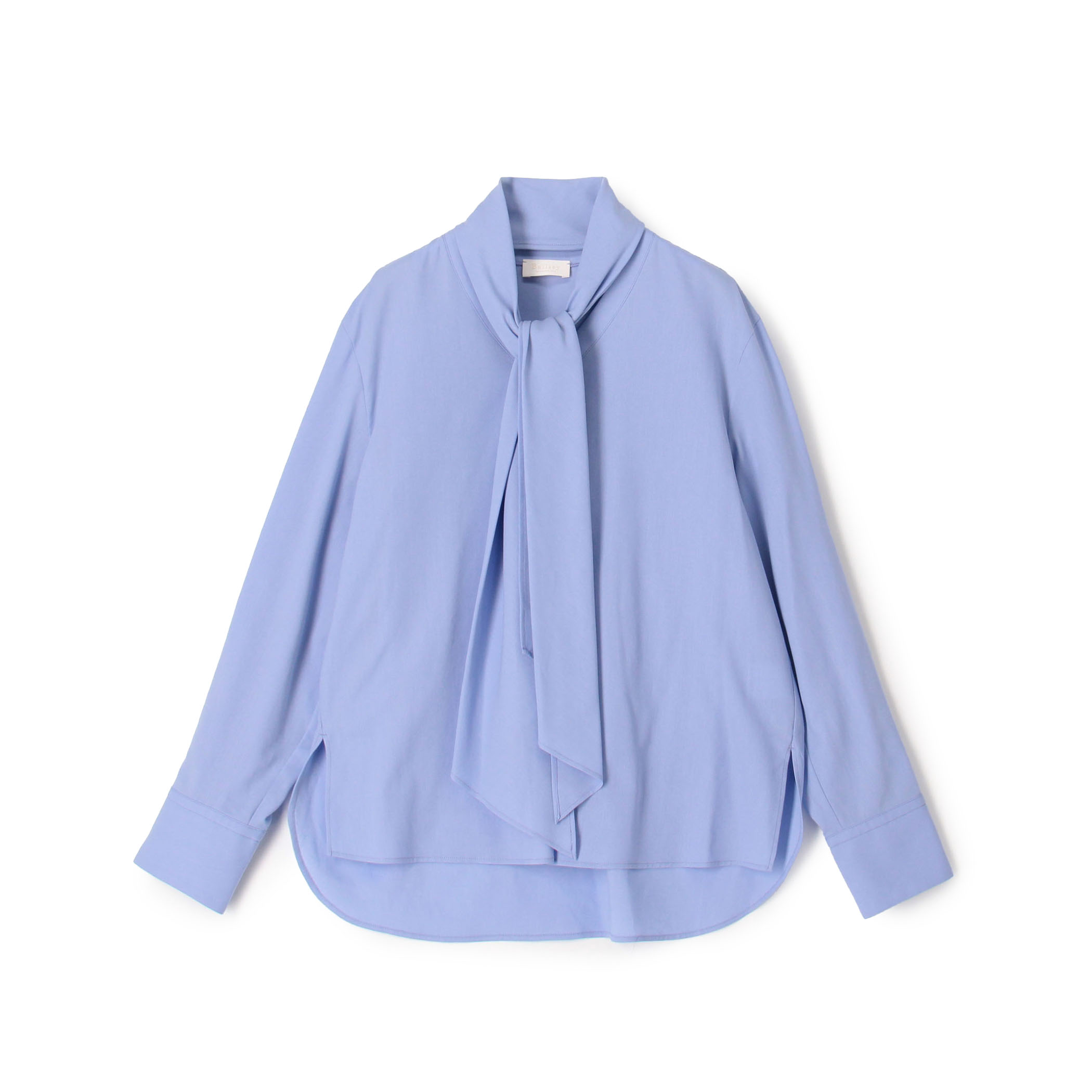 ジュエルコットン ワイドボウタイブラウス