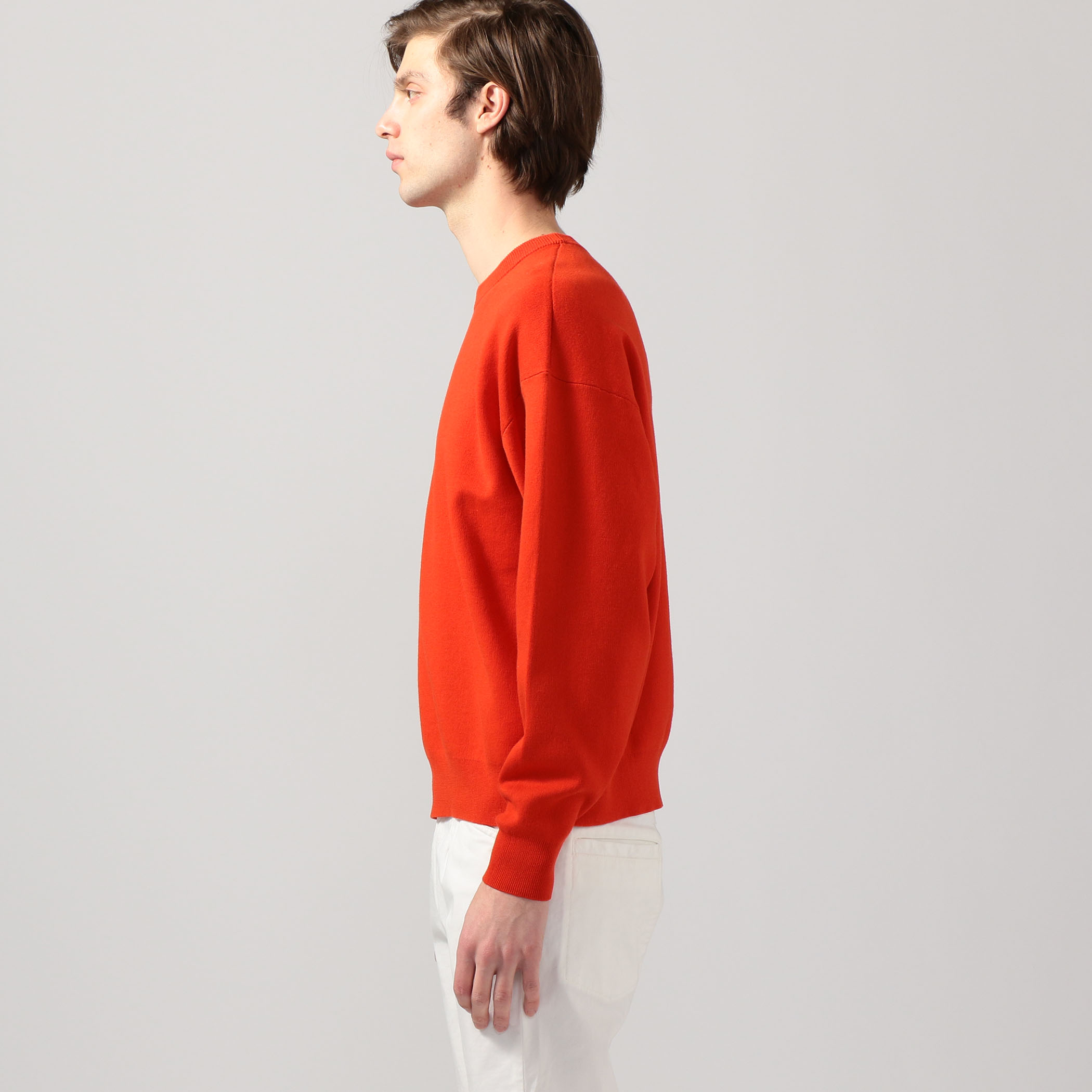 □コットンカシミヤ クルーネックプルオーバー｜トゥモローランド 公式通販