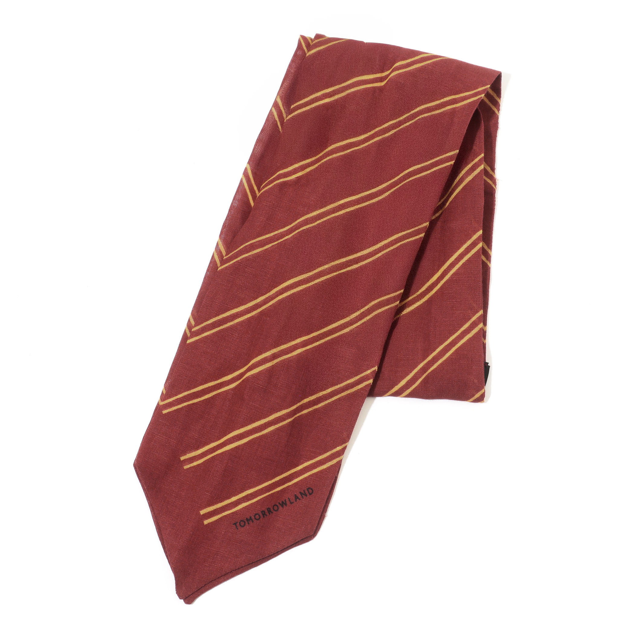 TOMORROWLAND コットンリネンシルク ストライプスカーフ