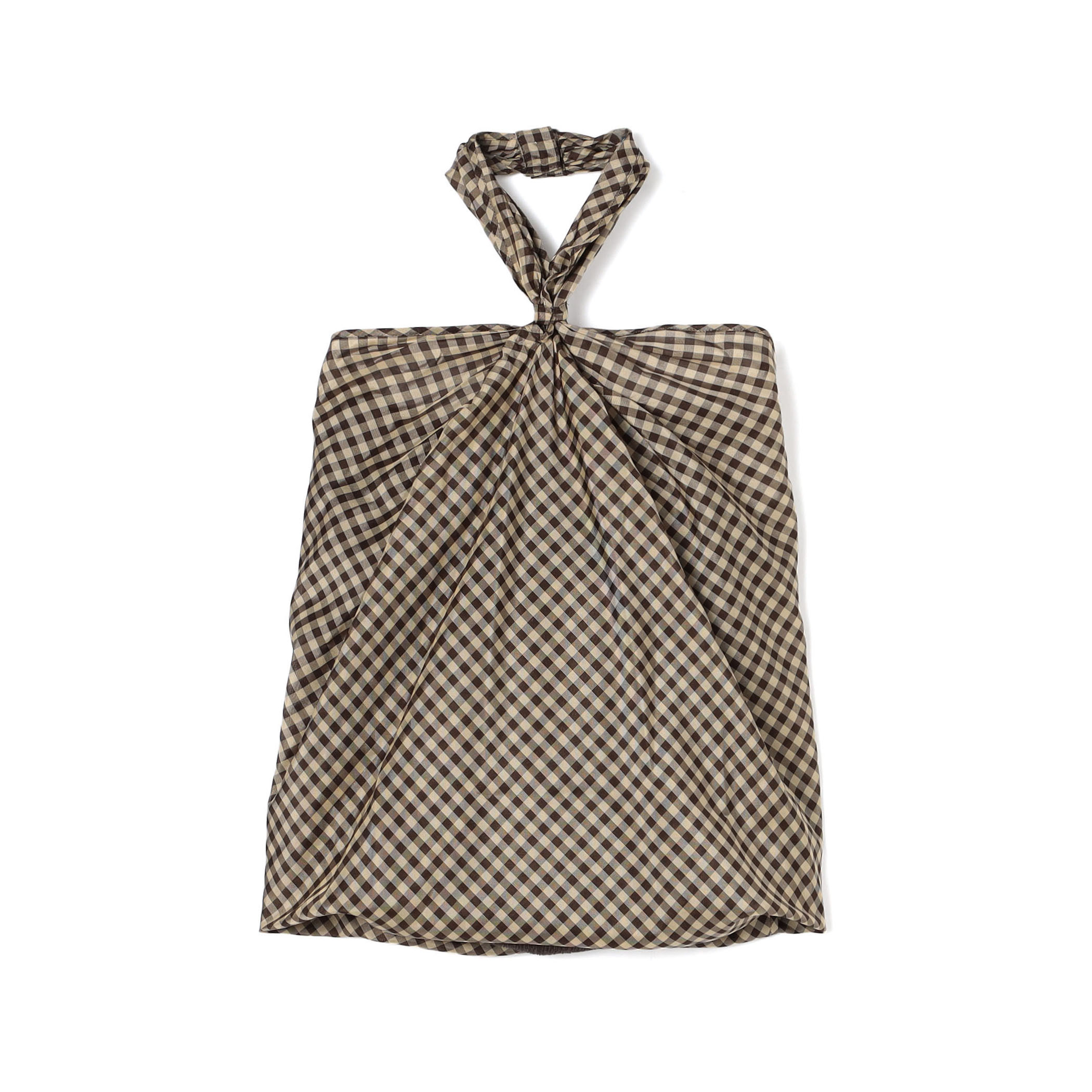 TELMA Checked Scarf トップス