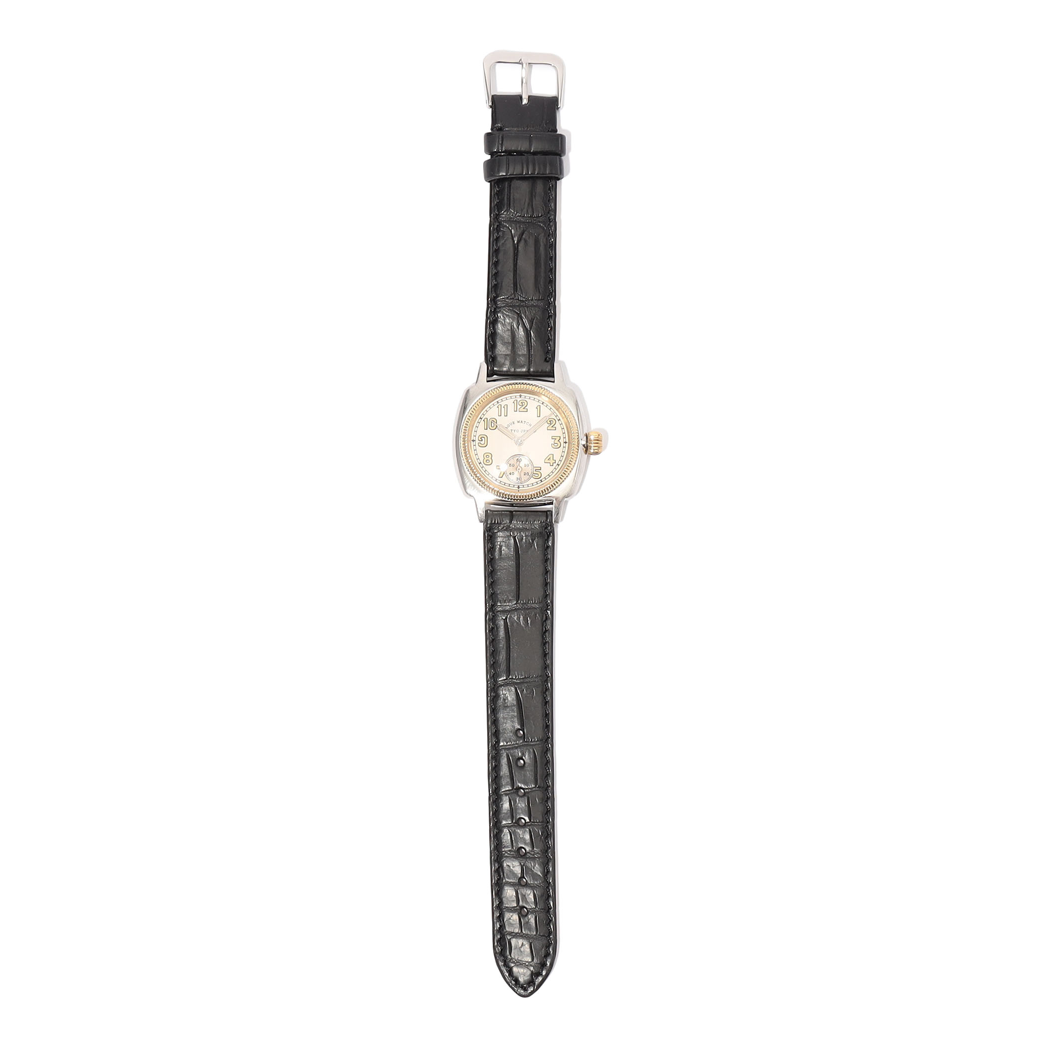 【別注】VAGUE WATCH Coussin Early クロコダイルベルト クォーツウォッチ