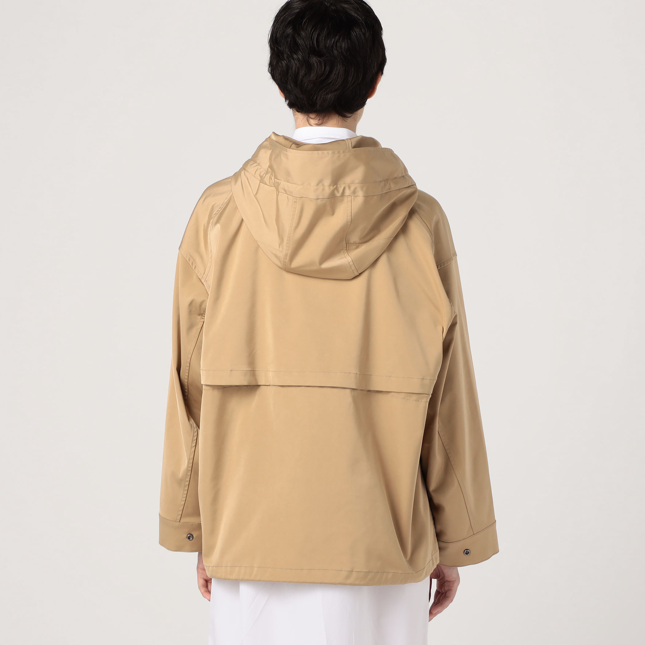 ★マカフィー トゥモローランド　ジャケット　ブルゾン　フード付き ダブルサテン フーディーブルゾン｜トゥモローランド 公式通販