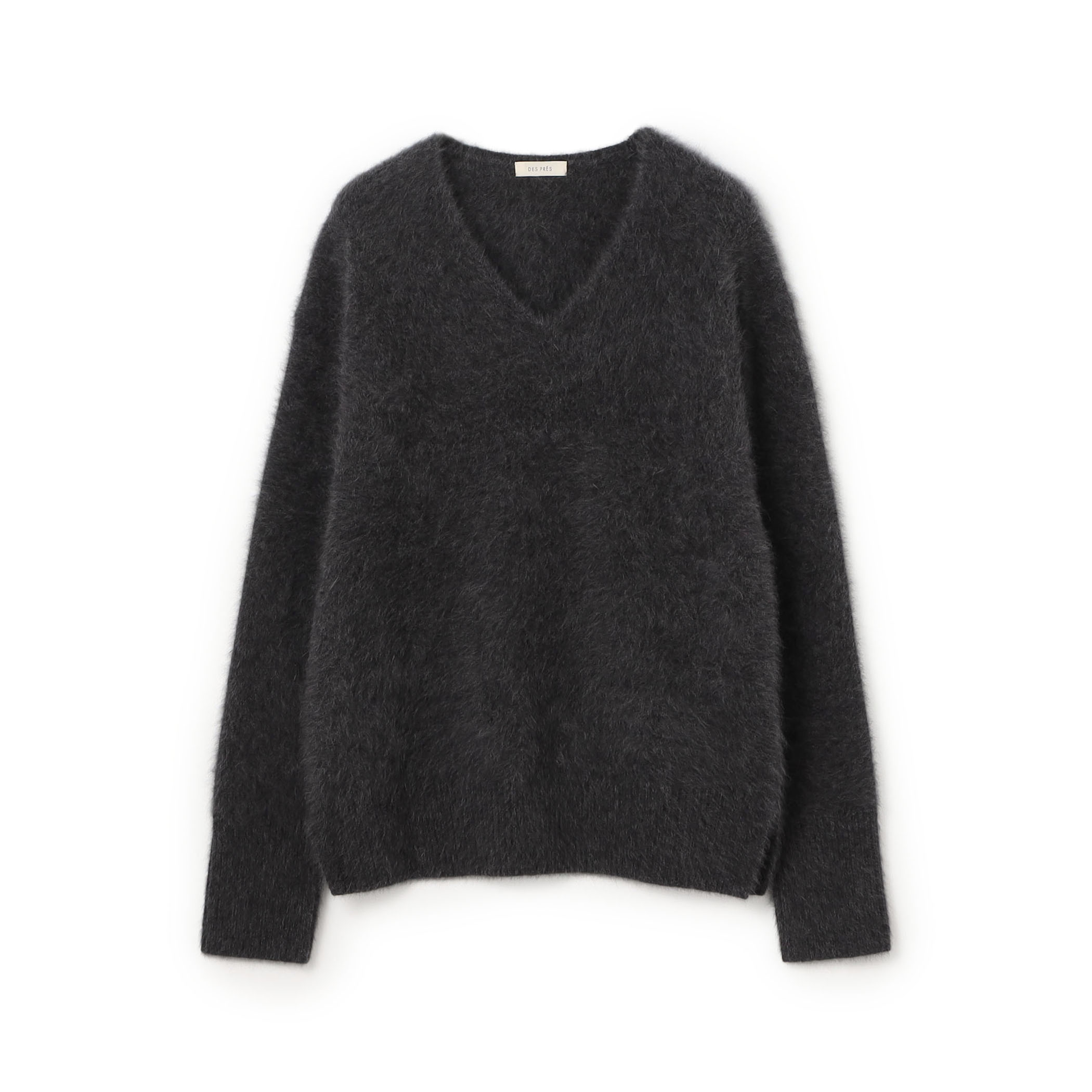 【WEB先行予約】フォックスカシミヤブレンド Vネックプルオーバー