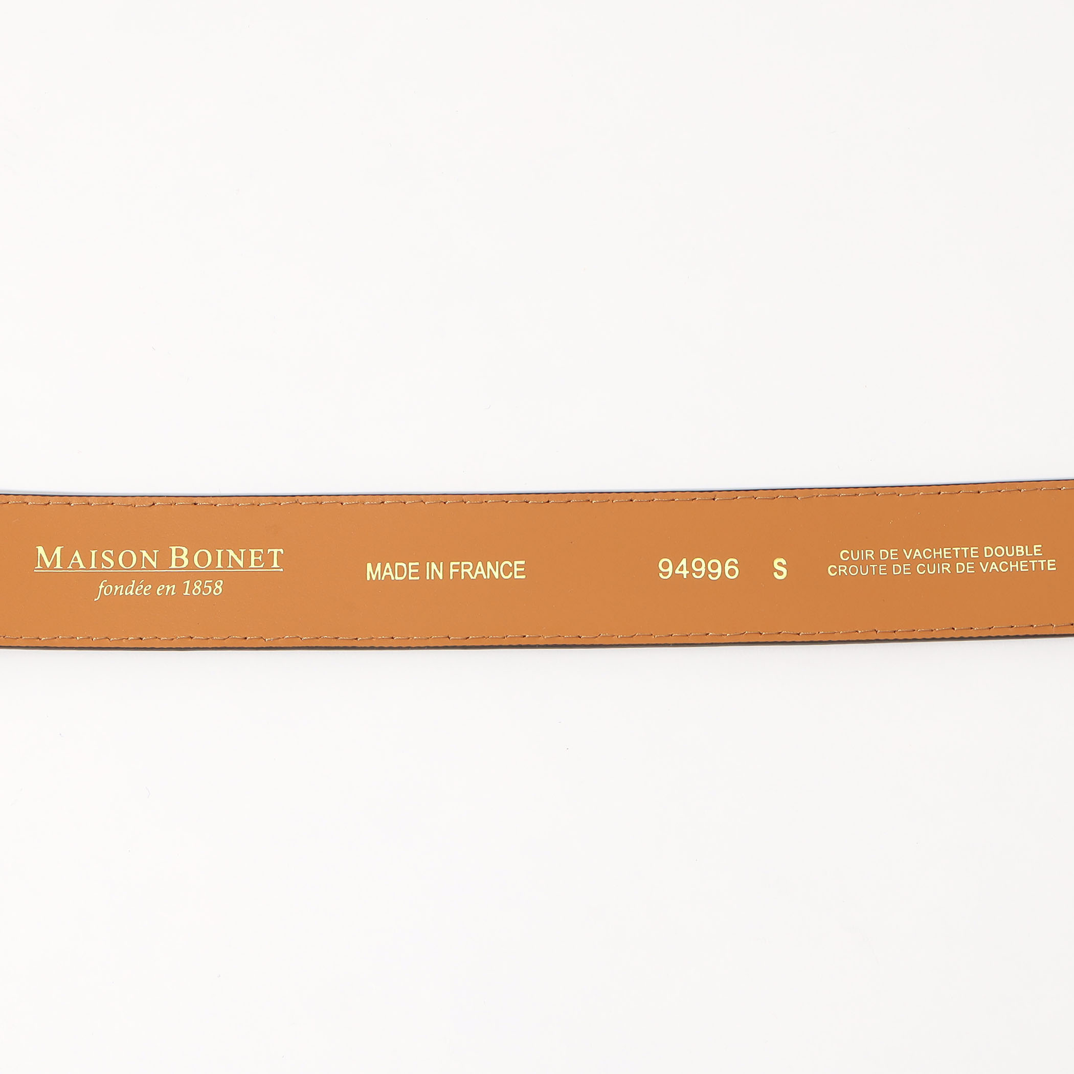 Maison Boinet レザーコンビ ベルト｜トゥモローランド 公式サイト