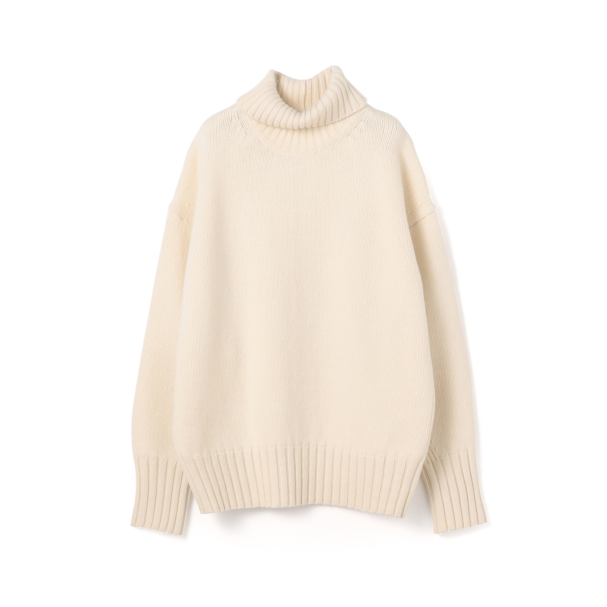 ■ラムカシミヤ タートルネックプルオーバー