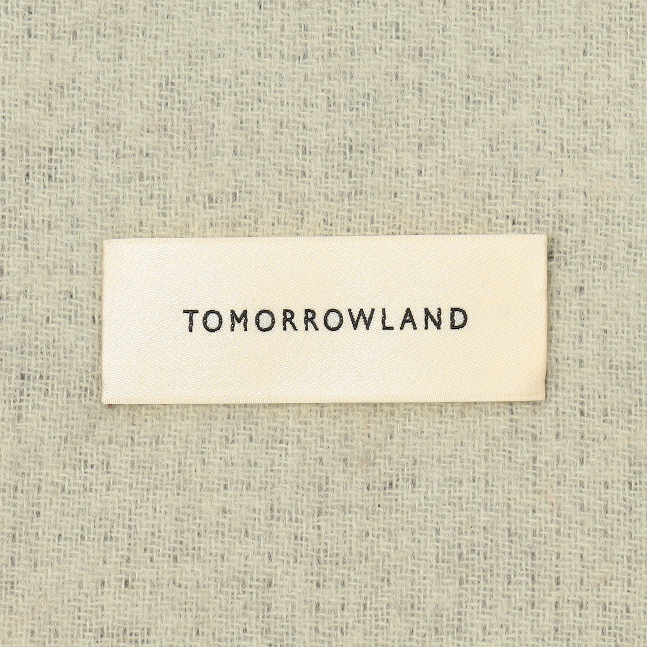 TOMORROWLAND カシミヤ ダブルフェイス チェックストール