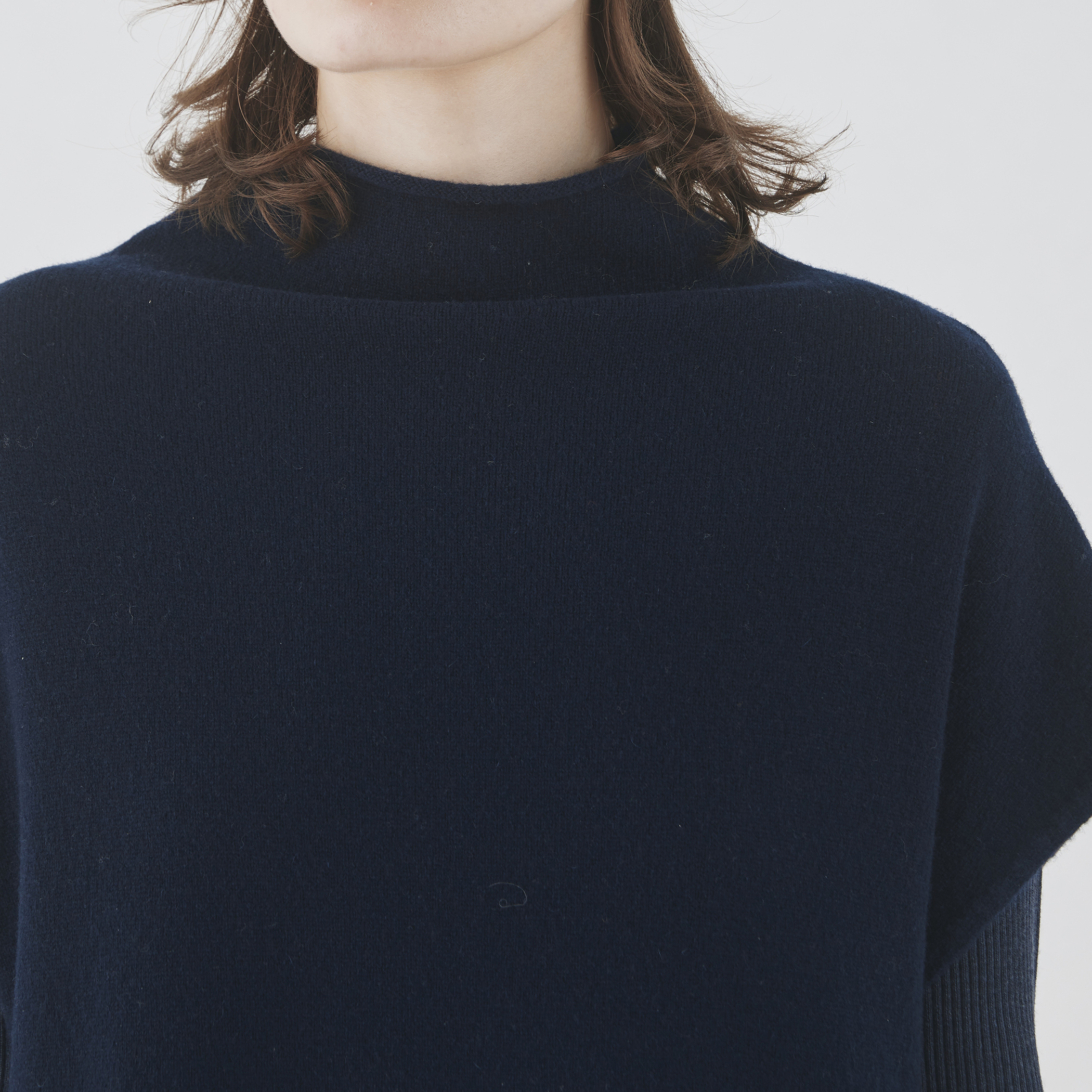 HELMUT LANG ヘルムートラング ウール100% デザインワンピース