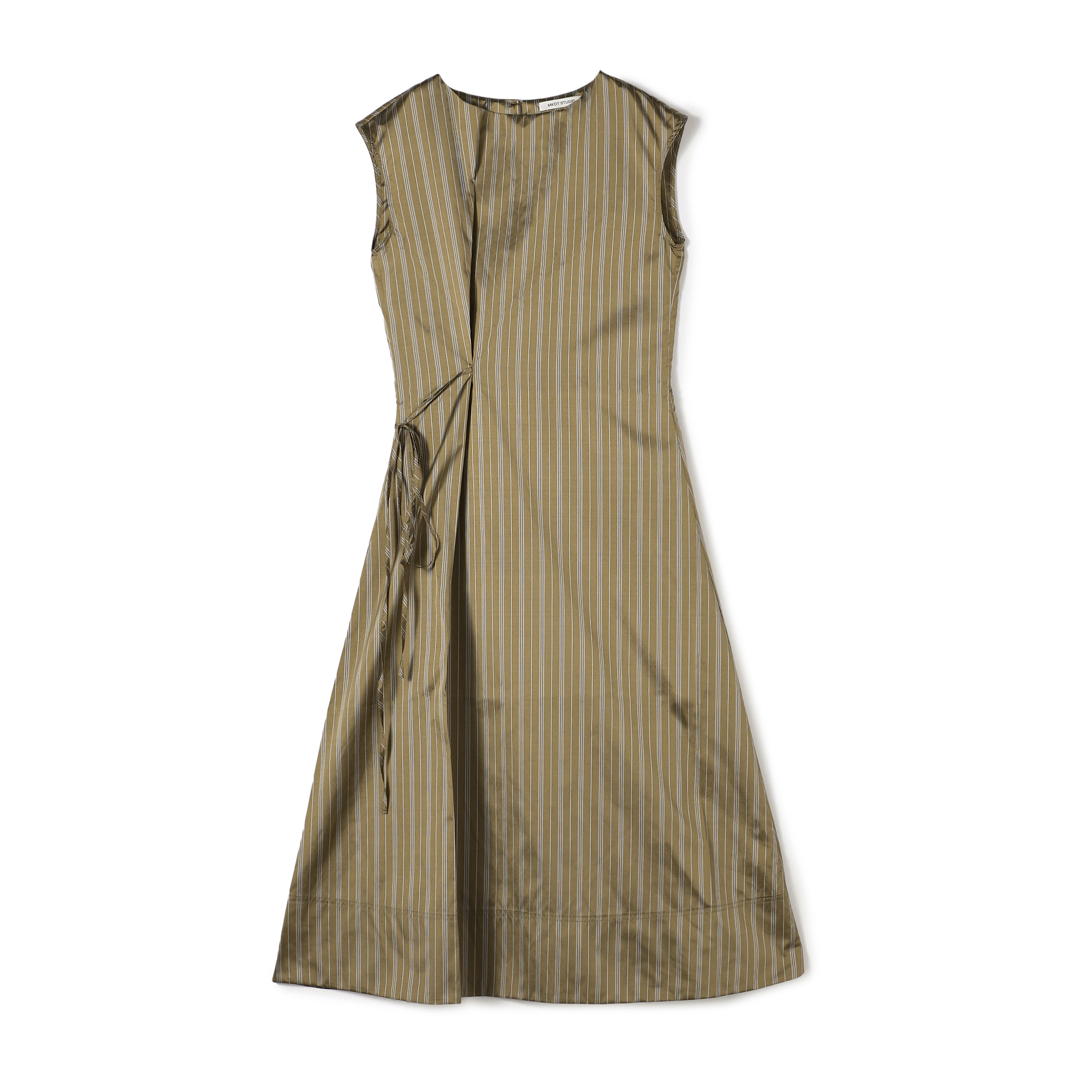 MKDT STUDIO DAJA STRIPE SILK ワンピース