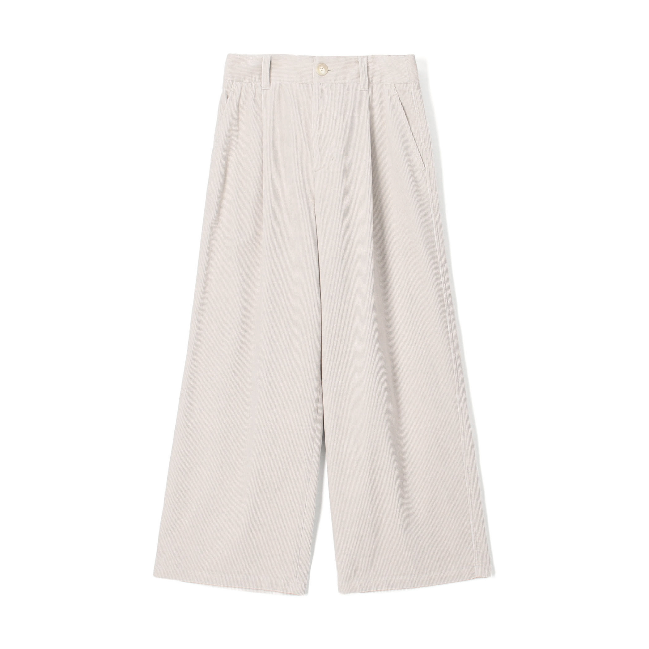 【WEB先行予約】シャンカールコットンコーデュロイ タックワイドパンツ