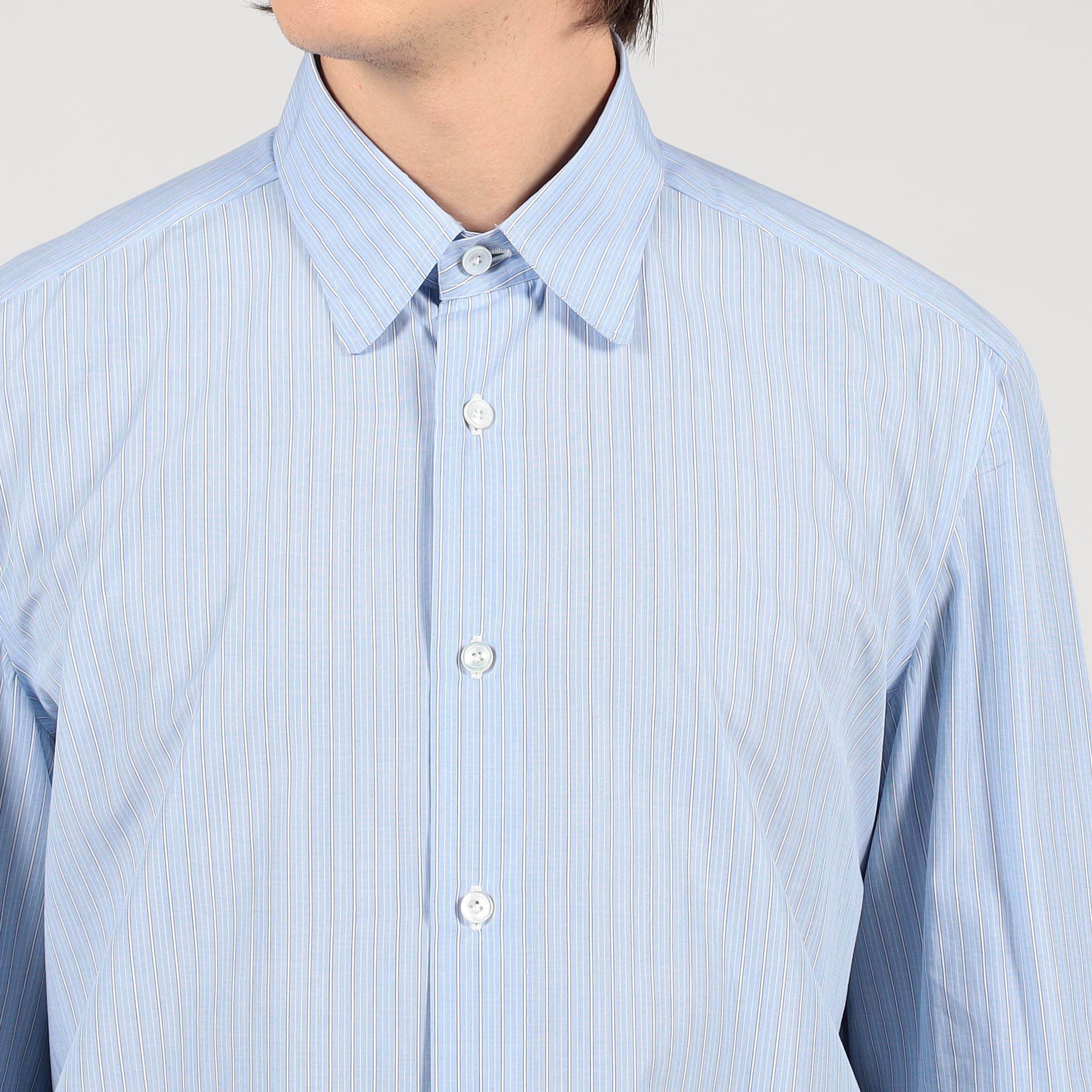 □TOMORROWLAND PILGRIM コットン レギュラーカラーシャツ