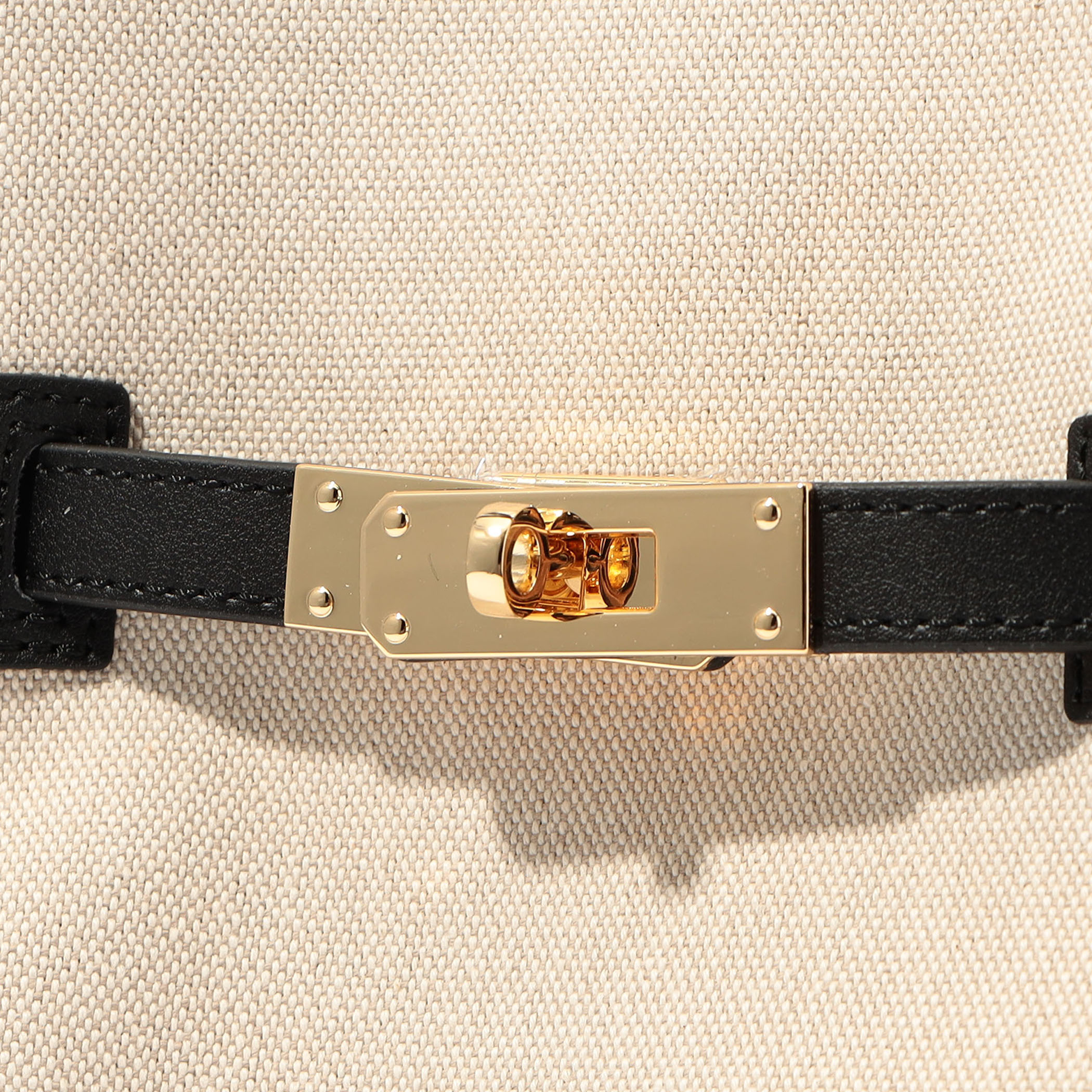 VIOLAd'ORO キャンバス レザーパイピング トートバッグ L