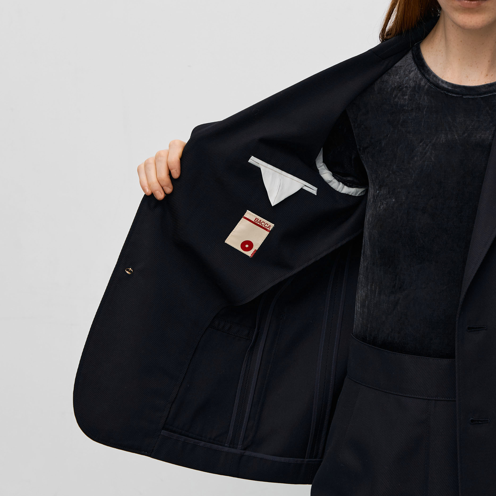 美品⭐︎Chloe クロエ　ジャケット　ノーカラージャケット　ウール　シルク Chloe - 極美品 クロエ Chloe ジャケット ノーカラー リボン