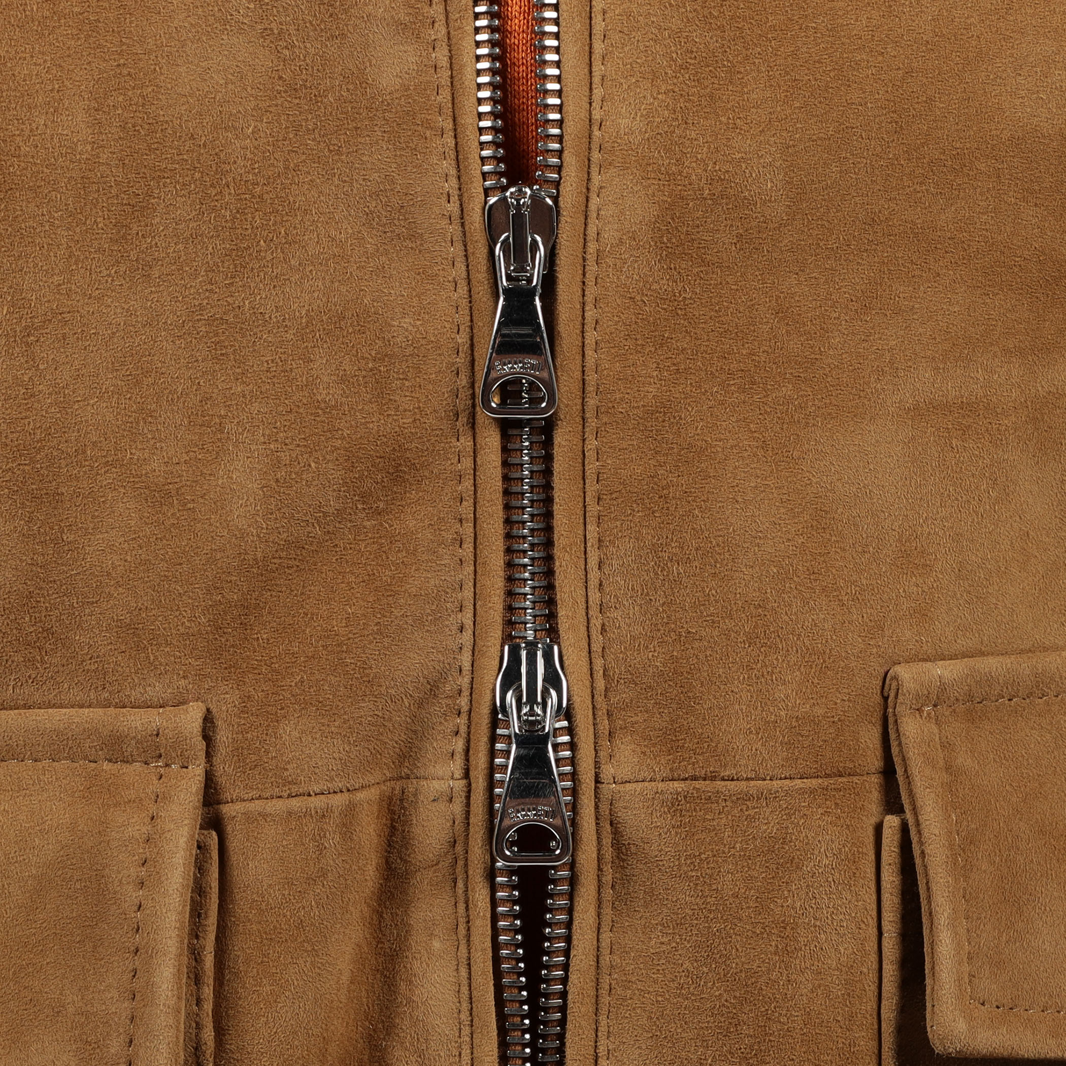 別注】EMMETI GREYSON ラムスエード ドライビングブルゾン