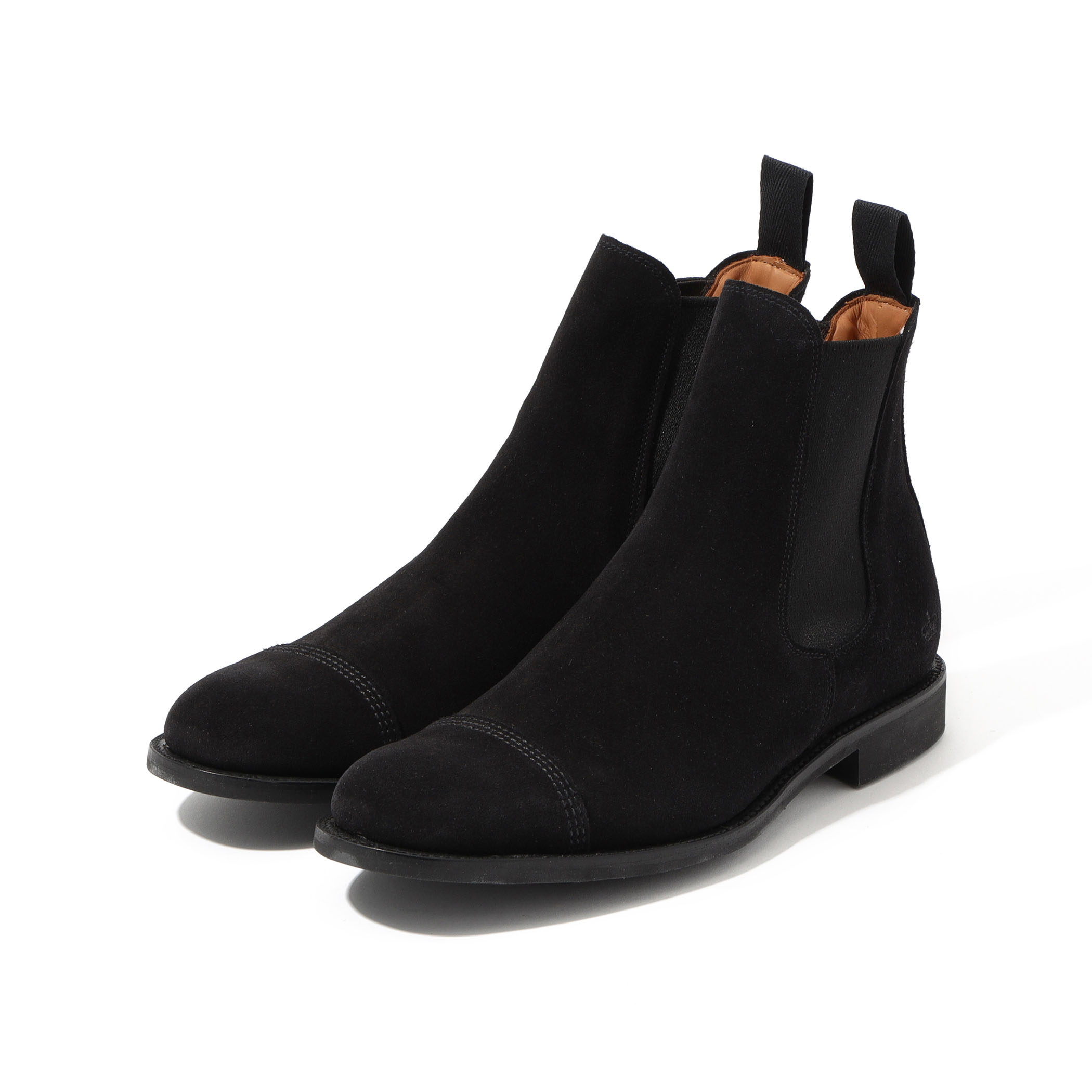 SANDERS×TOMORROWLAND Military Cap Toe Chelsea Boot スエード サイドゴアブーツ｜トゥモローランド  公式通販