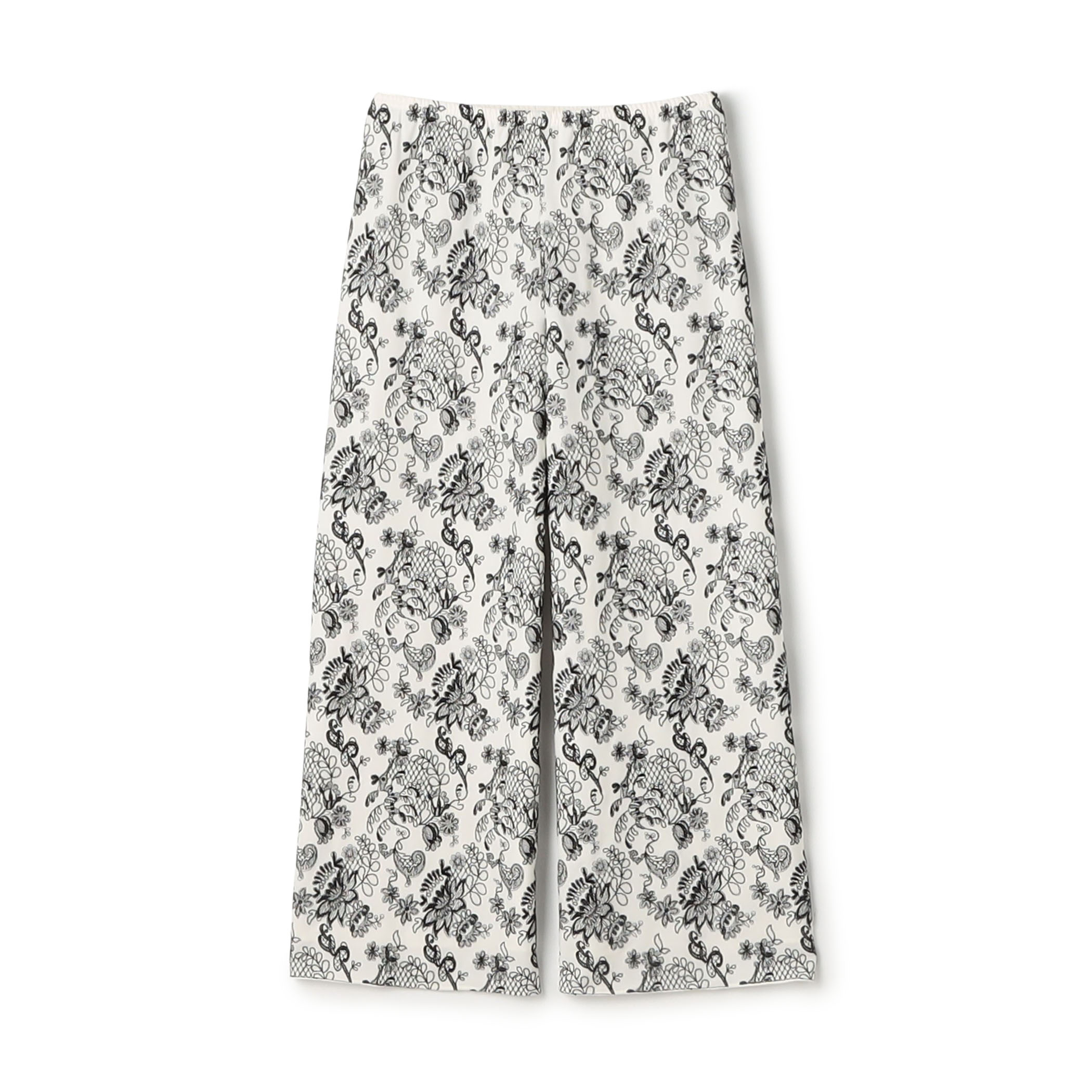 マリンレースエンブロイダリー リラックスパンツ