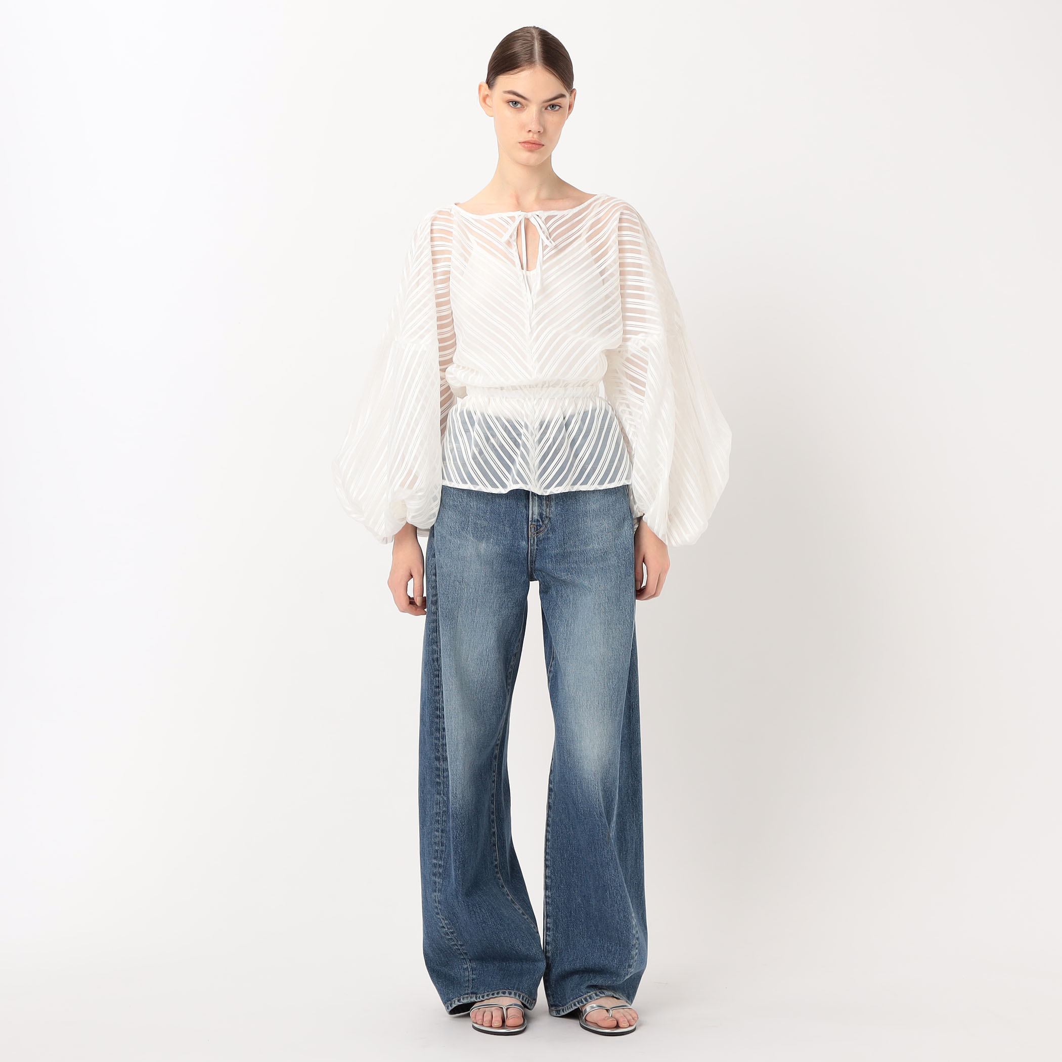 palmer//harding Sonnet Top ブラウス｜トゥモローランド 公式サイト