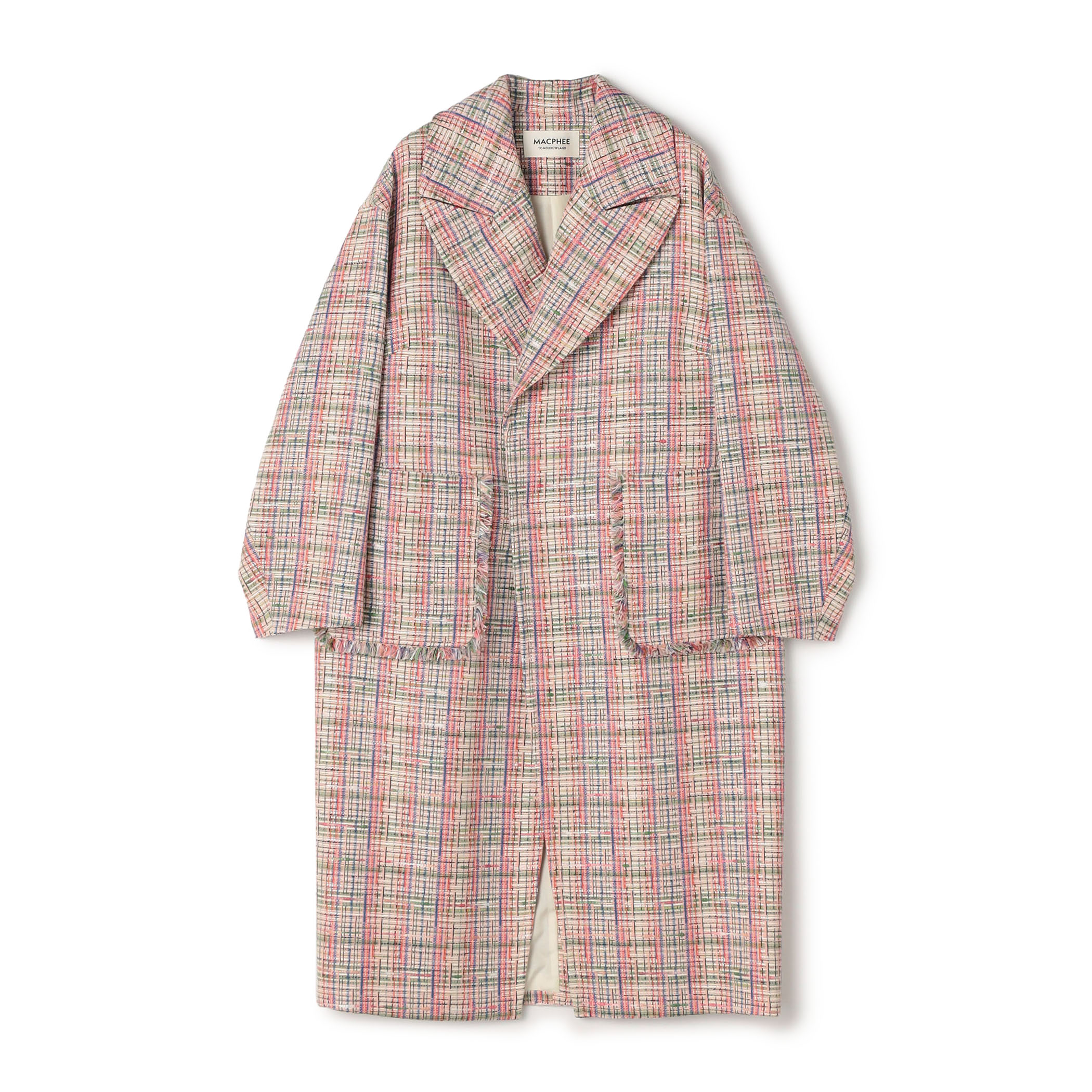 スプラウトツイード コクーンコート