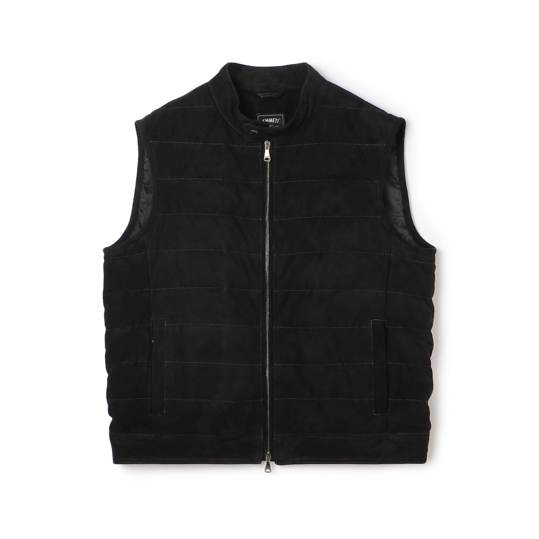 【別注】EMMTI JURI DOWN VEST スエード ダウンベスト