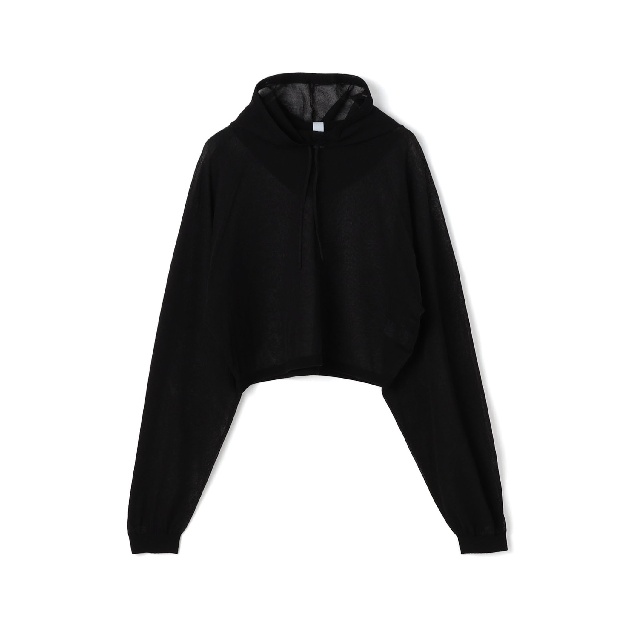 CFCL TC LUCENT CROPPED HOODIE シアーフーディー