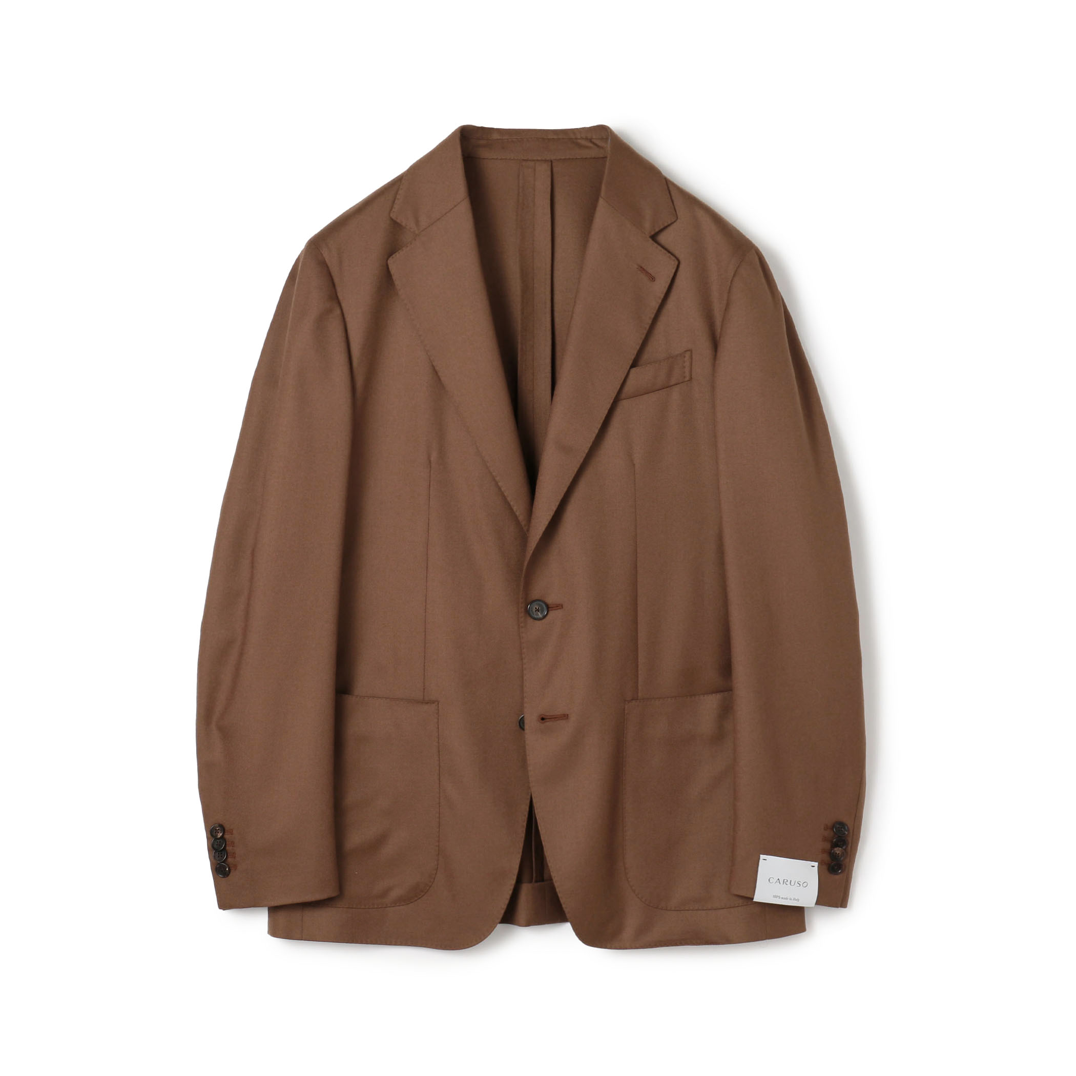 CARUSO BUTTERFLY JK ウールシングルブレステッド 2Bジャケット