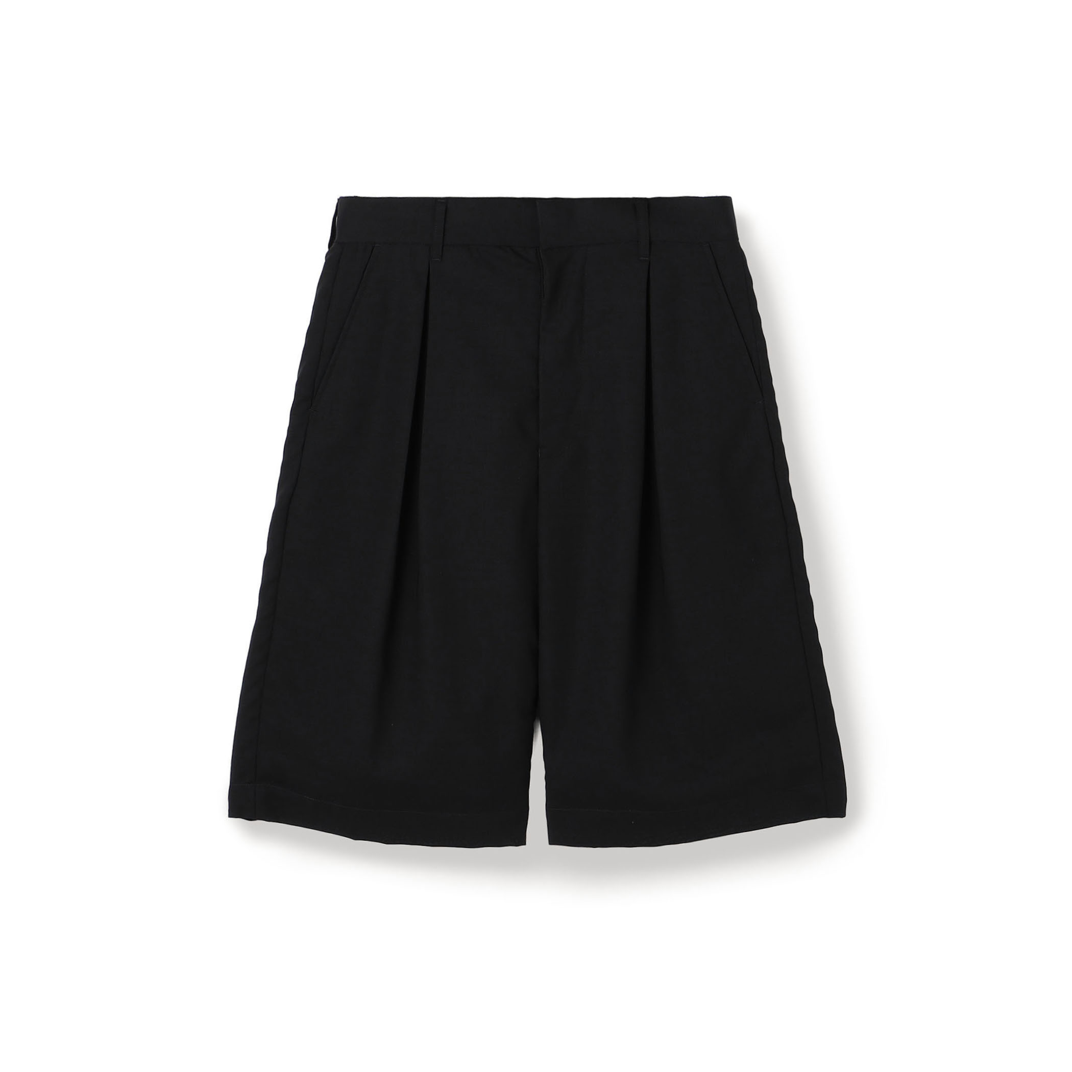 【別注】The CLASIK INVERTED PLEAT TROUSERS ウール ショーツ
