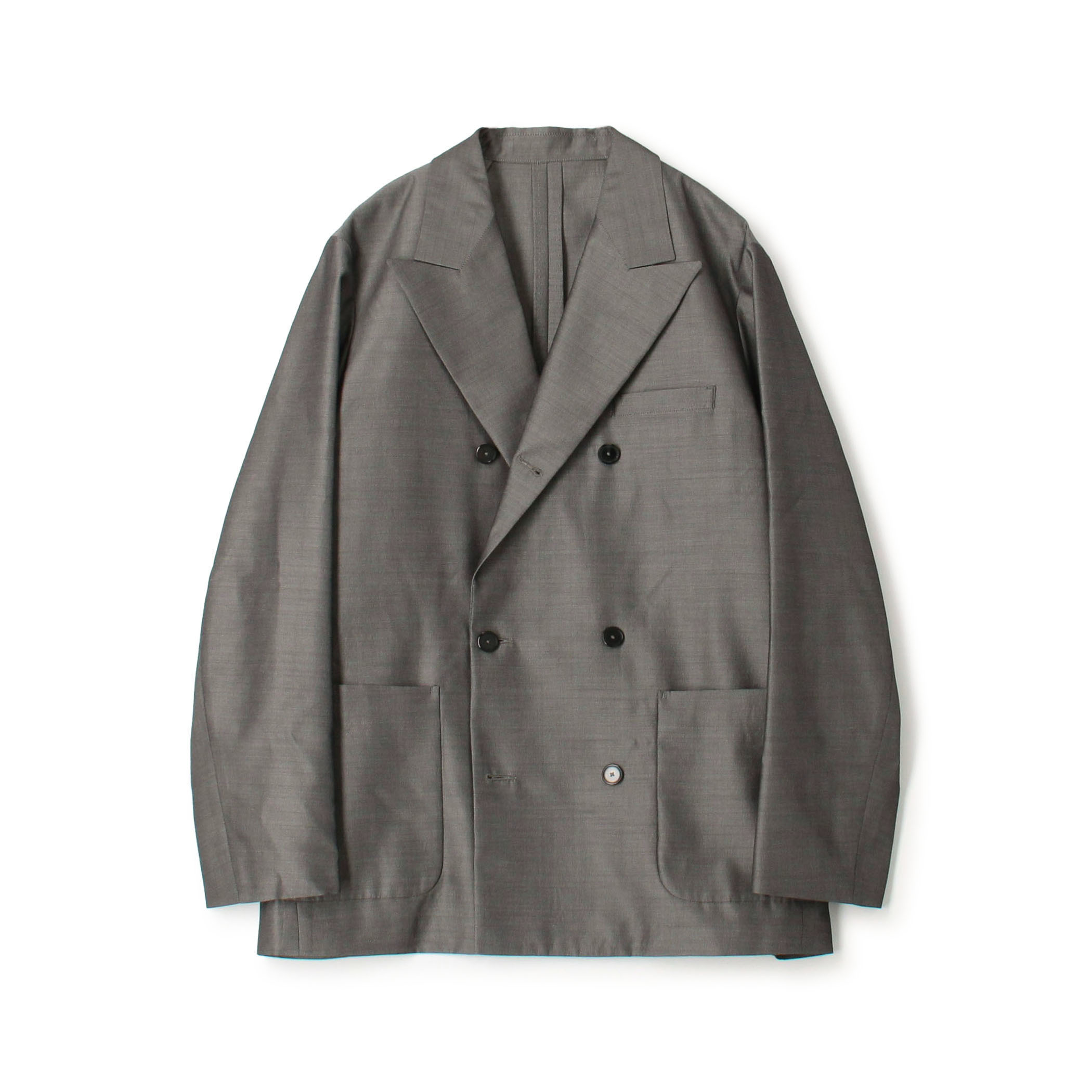 ウールシルク ダブルブレステッド6Bジャケット｜トゥモローランド 公式通販
