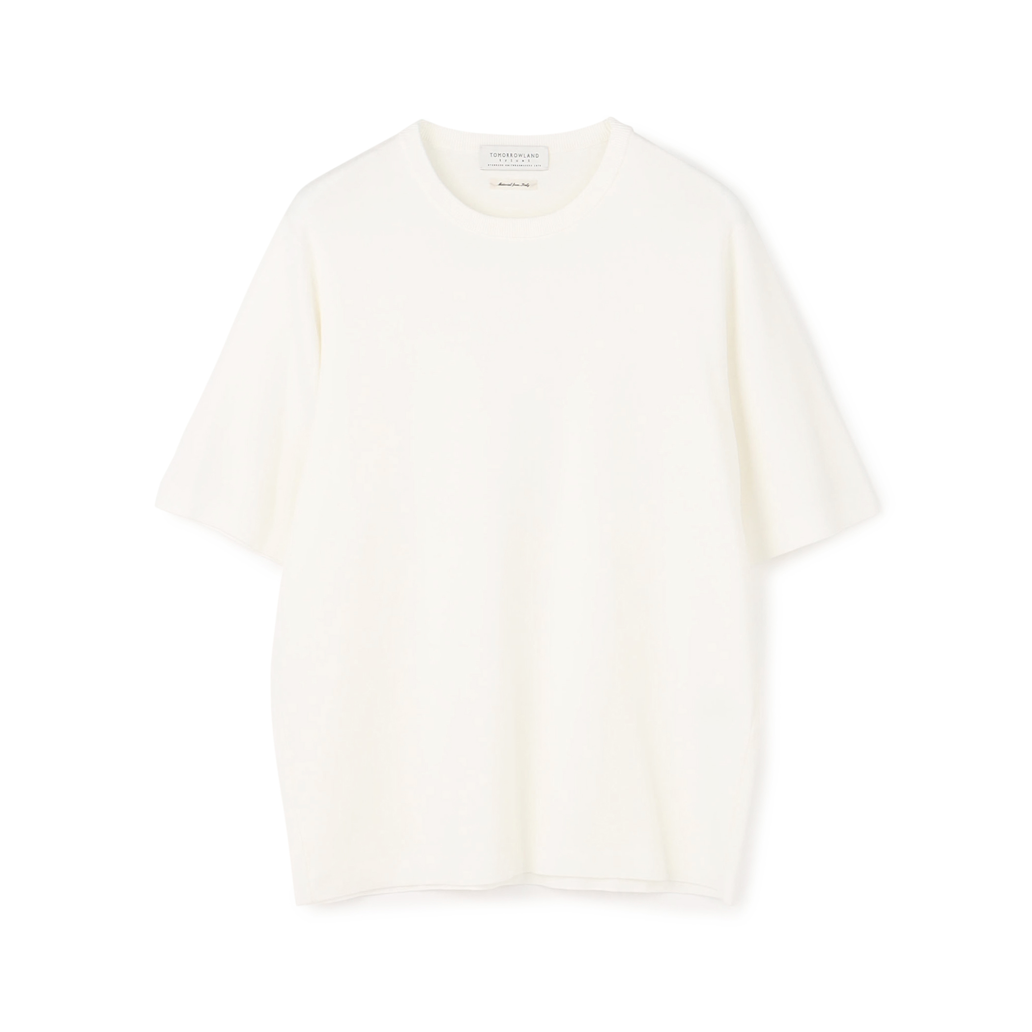 ■TOMORROWLAND tricot シーアイランドコットン クルーネックプルオーバー