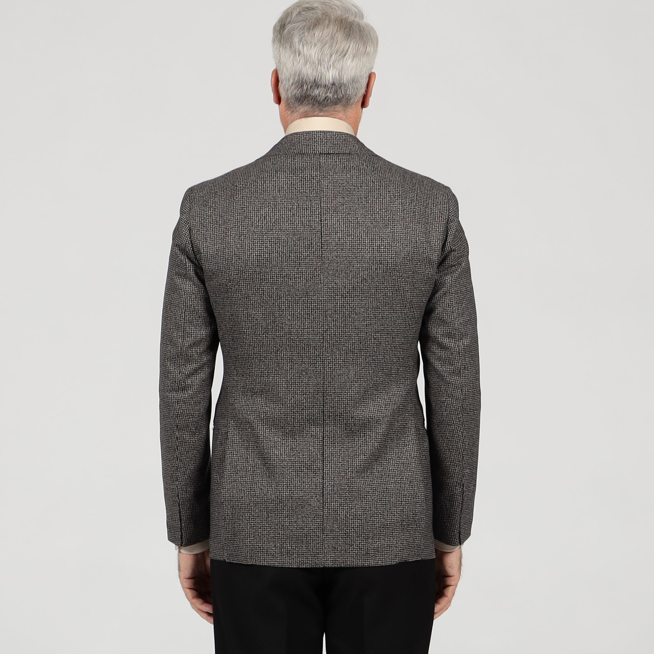 別注】De Petrillo CUMA ウール シングルブレステッド3Bジャケット