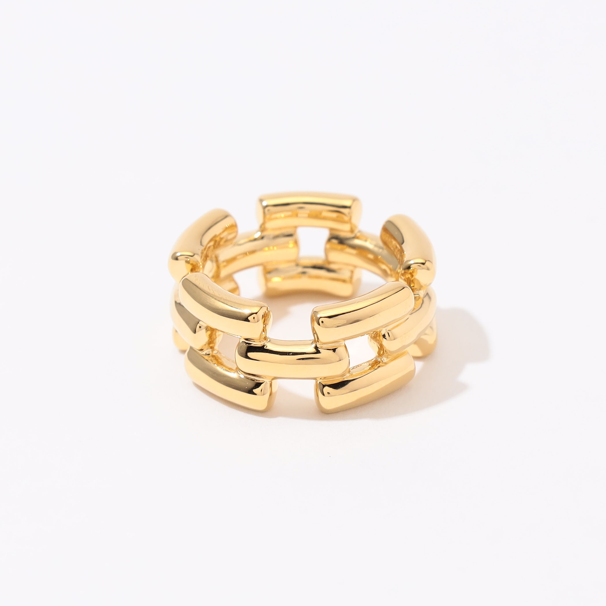 TOMORROWLAND LIE STUDIO ALMA ゴールドリング The Alma Ring in Gold – Mode Sportif