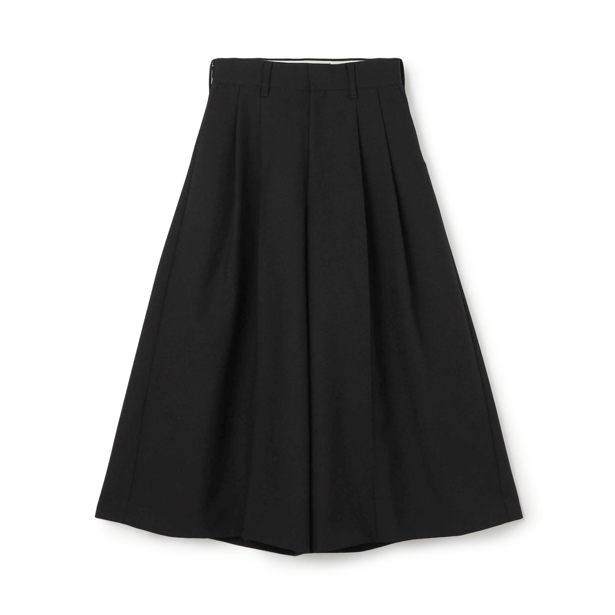 HYKE TROPICAL WIDE LEG CROPPED PANTS ワイドレッグ クロップドパンツ