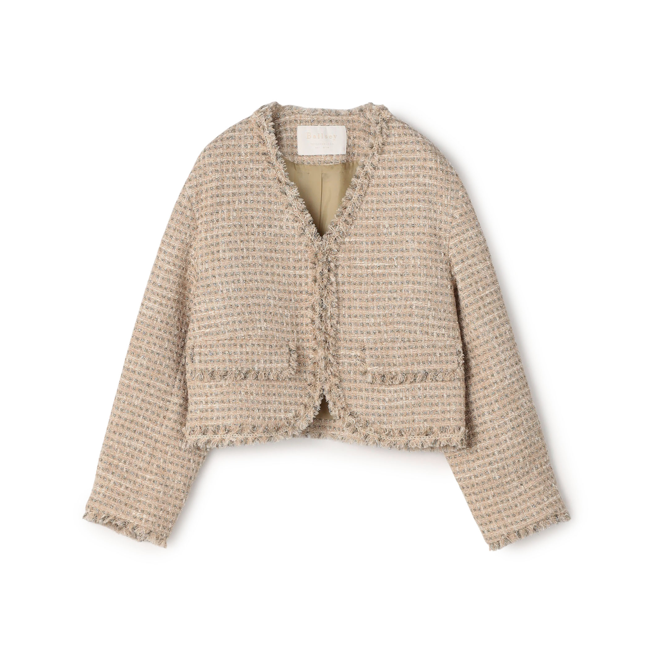 ペペローニツイード ショートジャケット