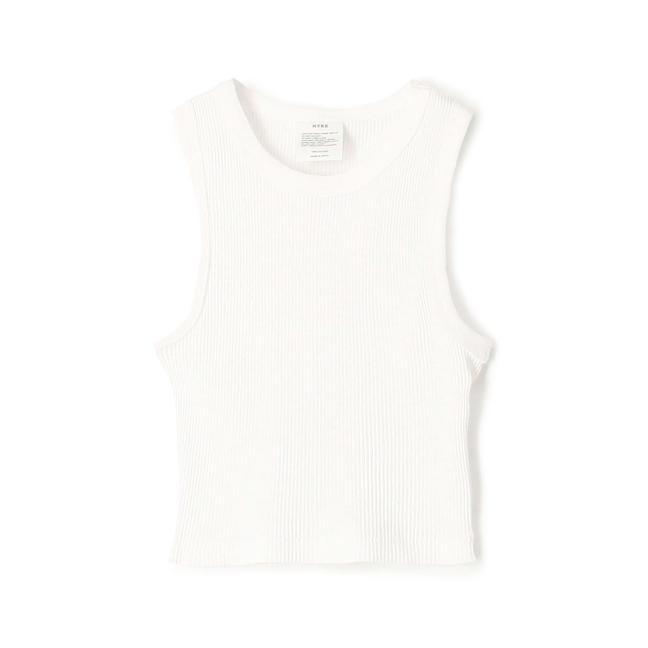 HYKECROPPED TANK TOP