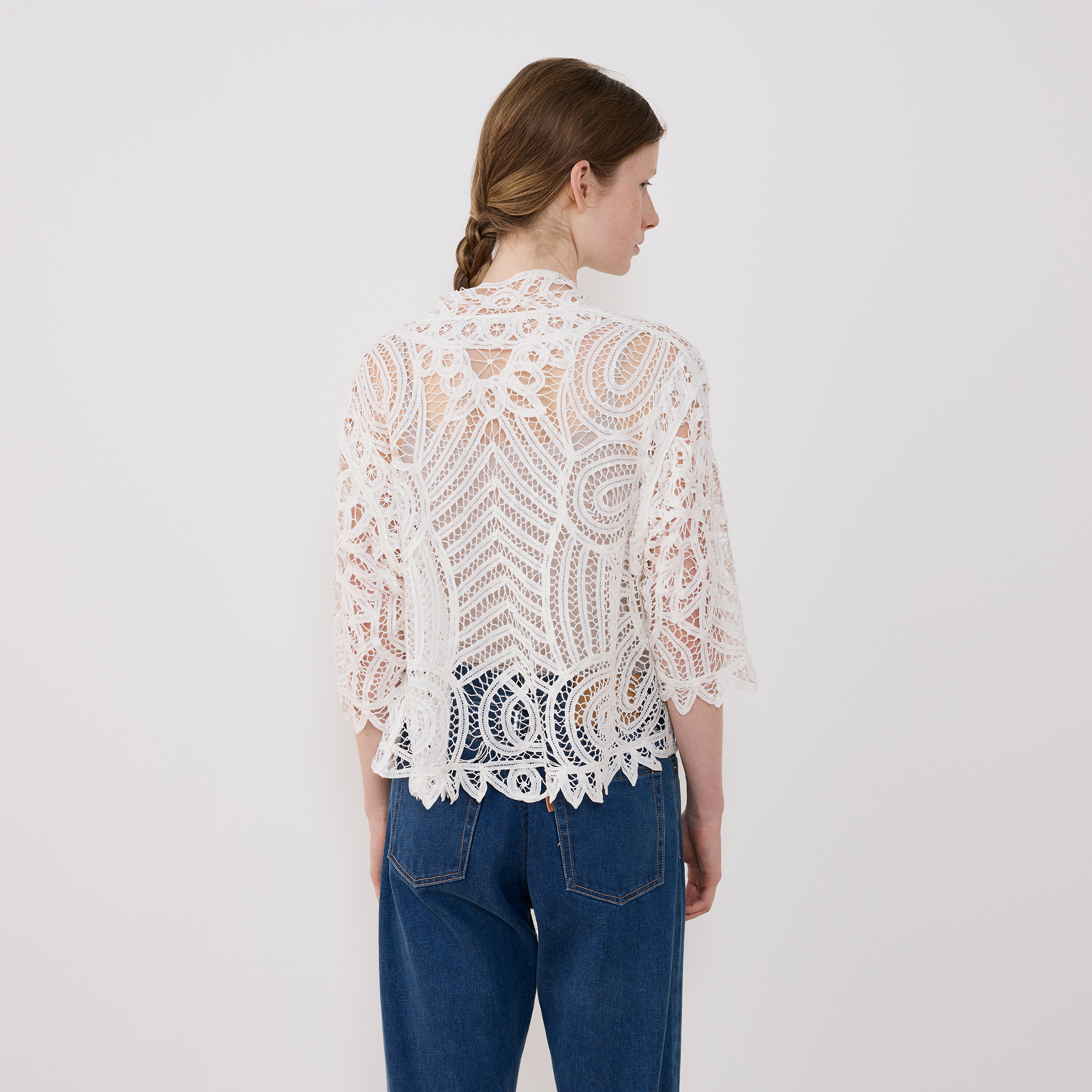 バテンレース シャツジャケット｜トゥモローランド 公式通販