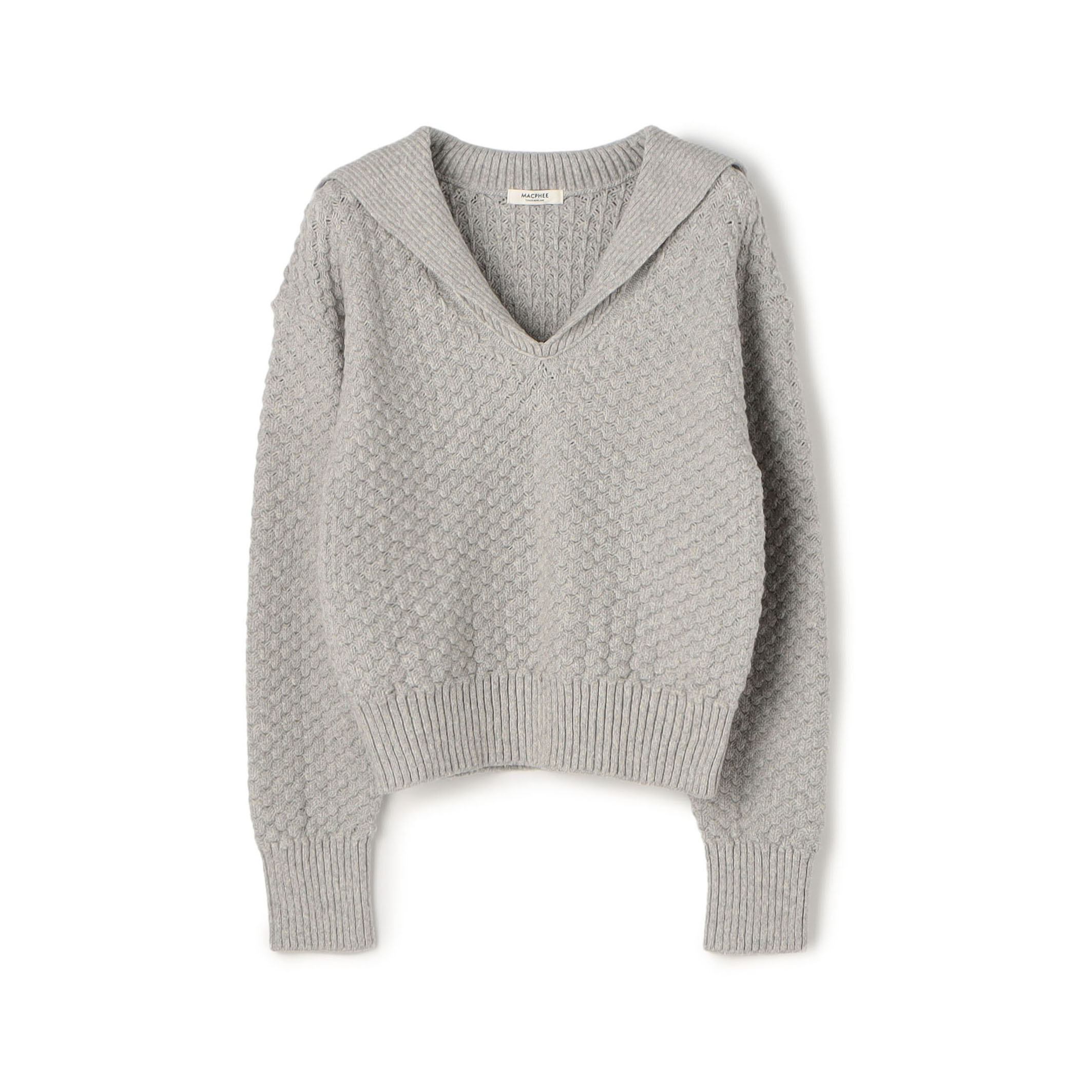 ハイブリットケーブル セーラーカラープルオーバー