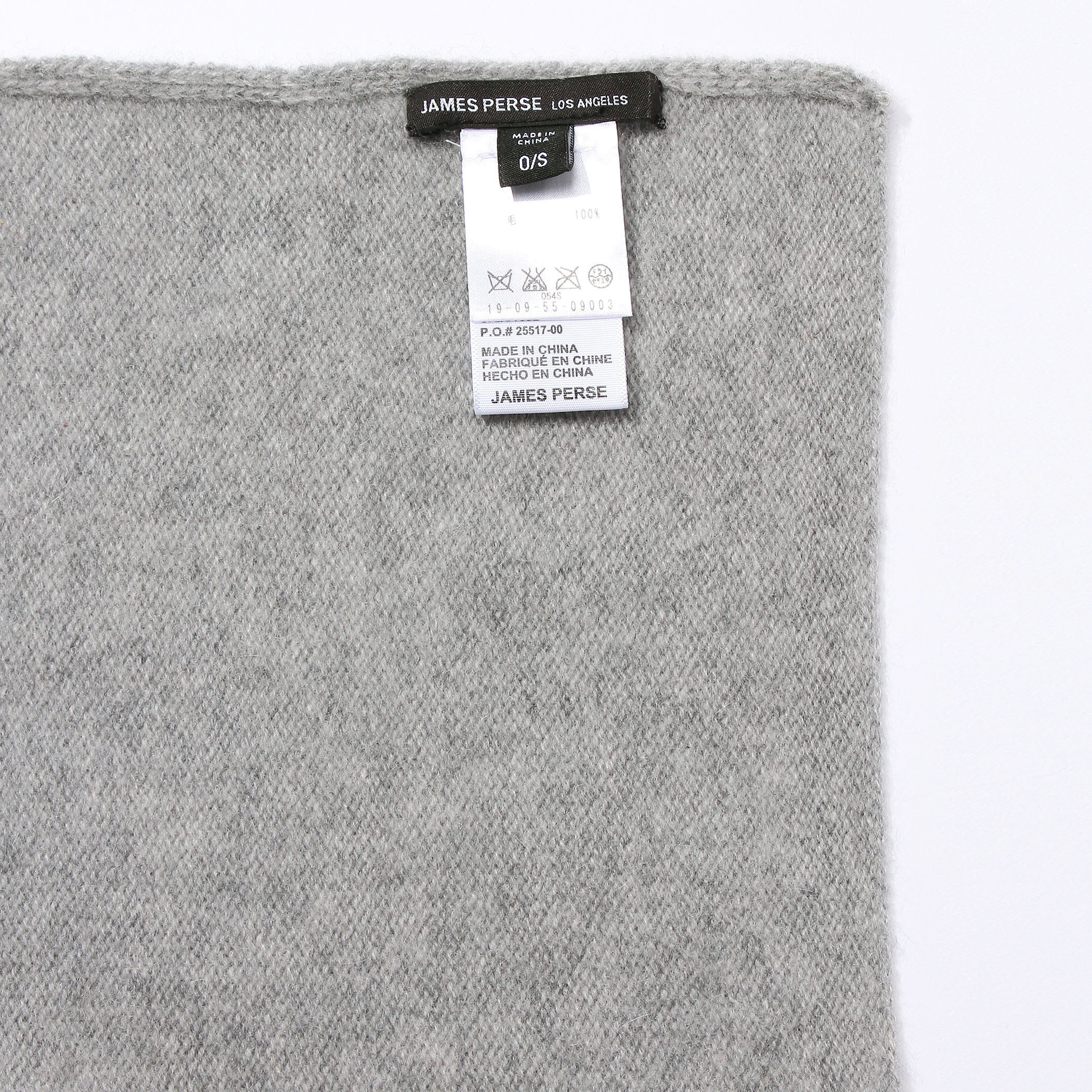 JAMES PERSEブランケットカシミヤ100％150cm×190cm破れ有り JAMES PERSEブランケットカシミヤ100％150cm×190cm破れ有り