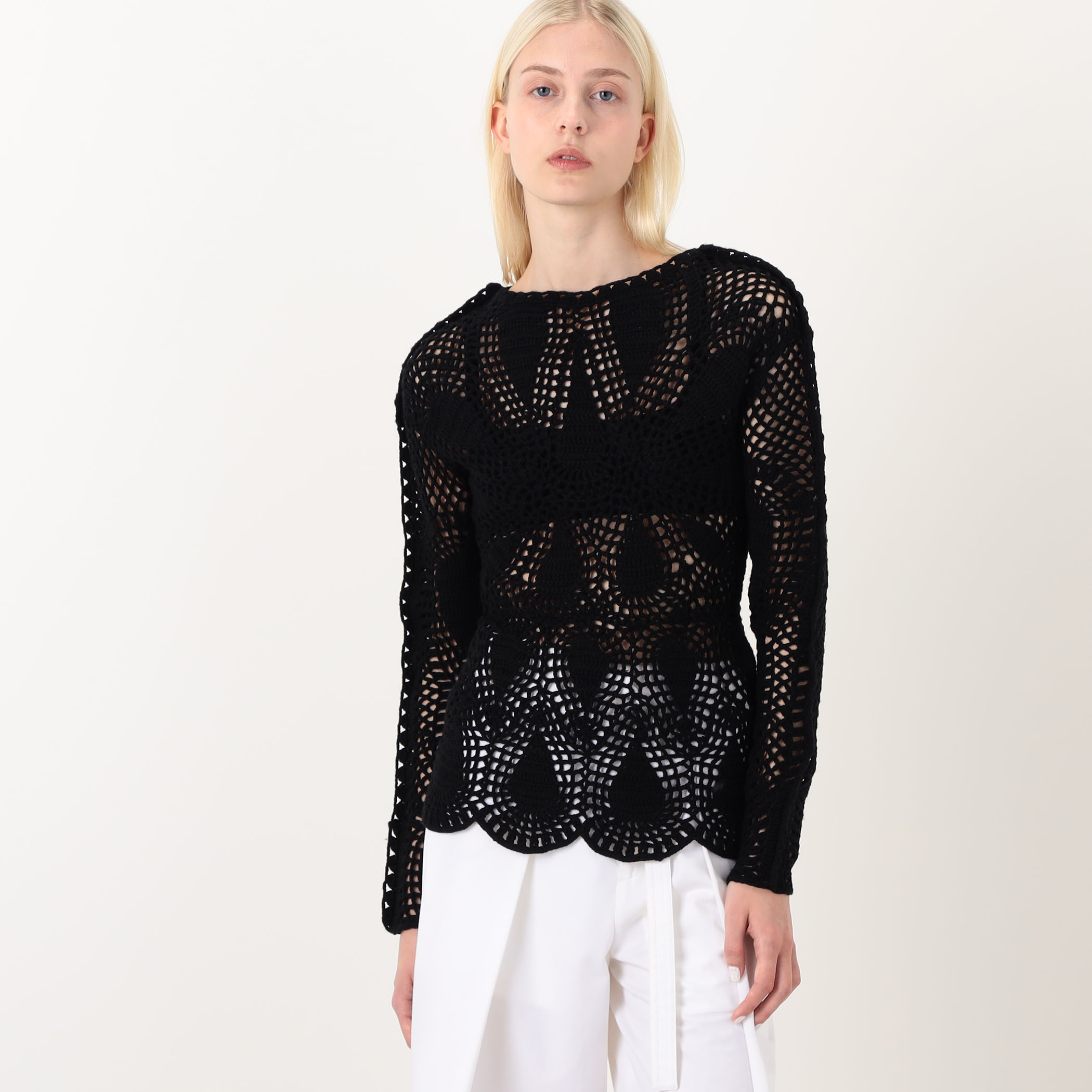 GABRIELA HEARST CAPPS TOP クロシェニットトップ｜トゥモローランド